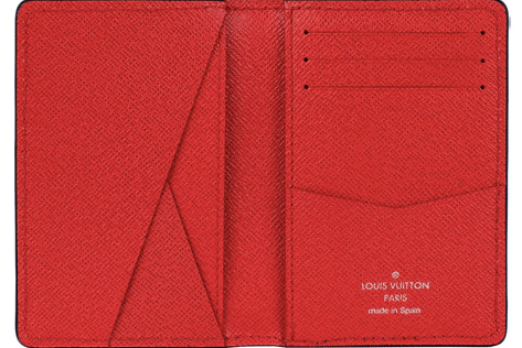Supreme Louis Vuitton x Supreme Pocket Organizer Epi Red