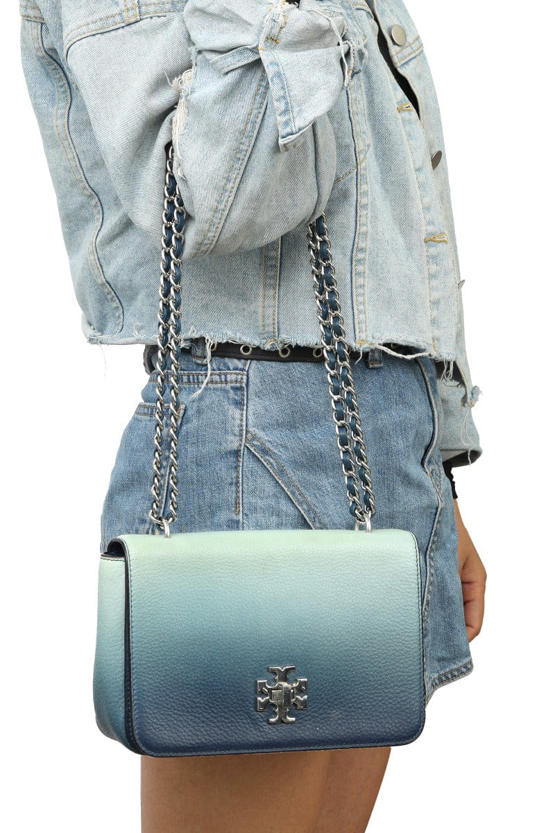 Jimmy Choo Rebel Golden Leather Chain Sling Shoulder Bag