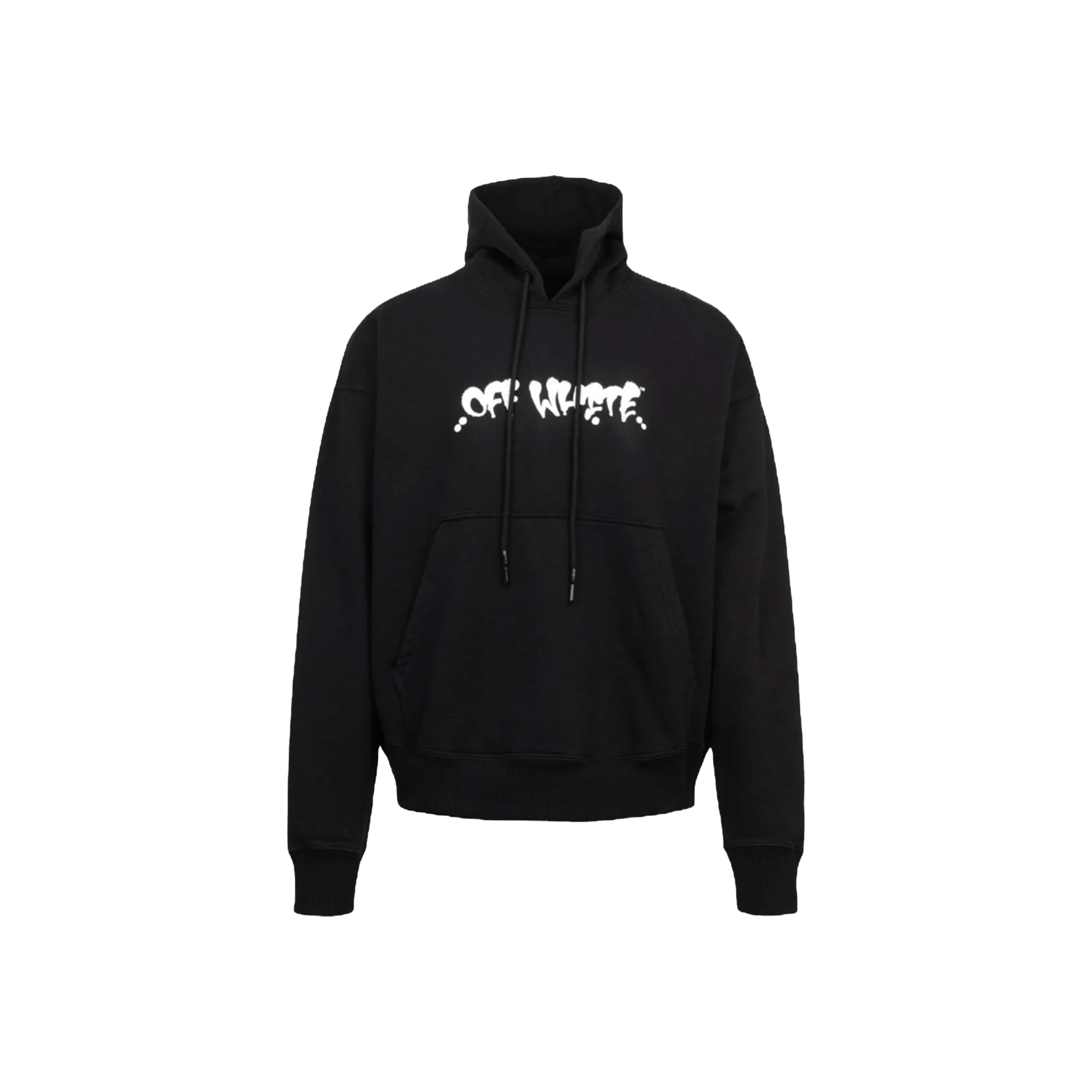 OFF - WHITE Neen Off - White Logo Skate Hoodie Black/Orange (SS22)