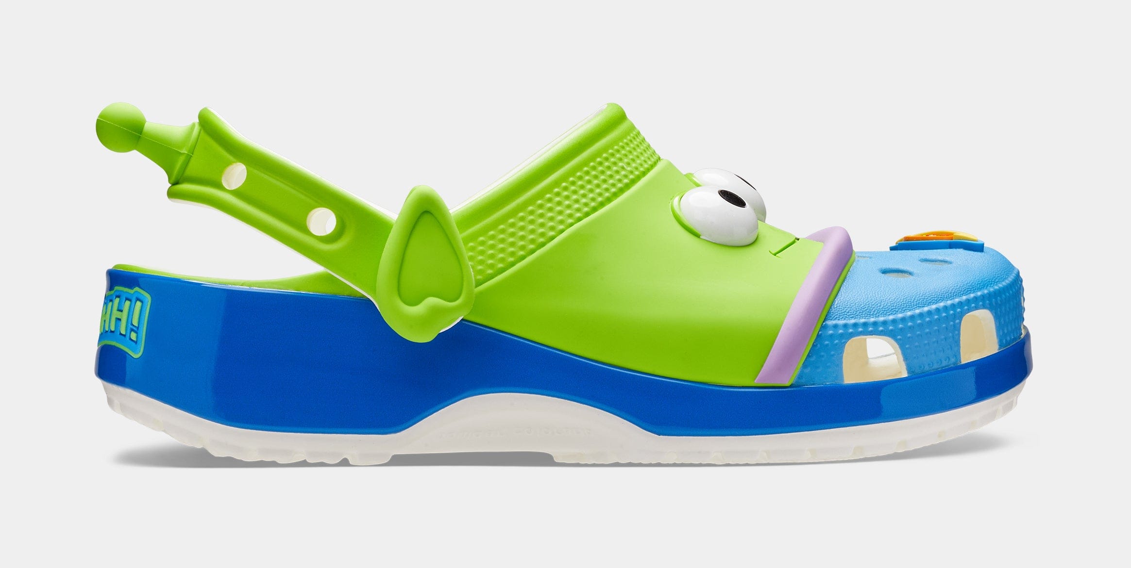 CROCS Disney Pixar’s Toy Story Alien Classic Clog Grade School Sandals (Green/Blue)