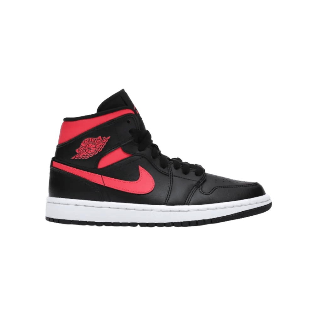 Jordan 1 Mid The Jordan 1 Mid Black Siren Red