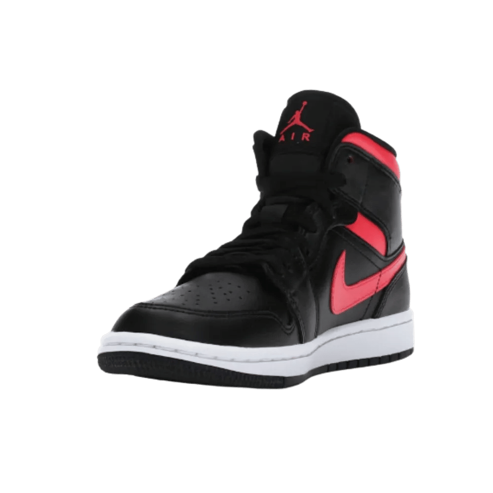 Jordan 1 Mid The Jordan 1 Mid Black Siren Red