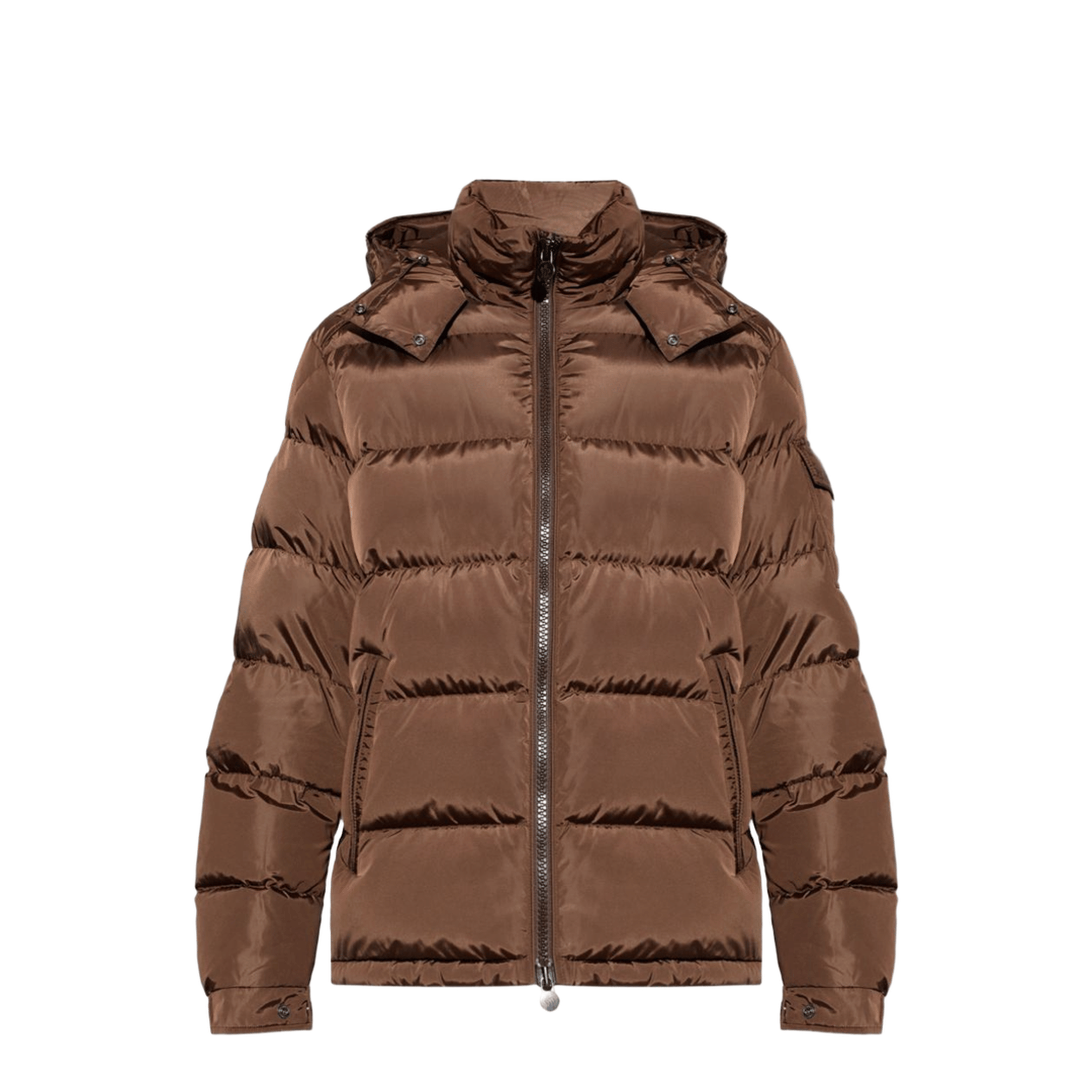 Moncler Coats Brown