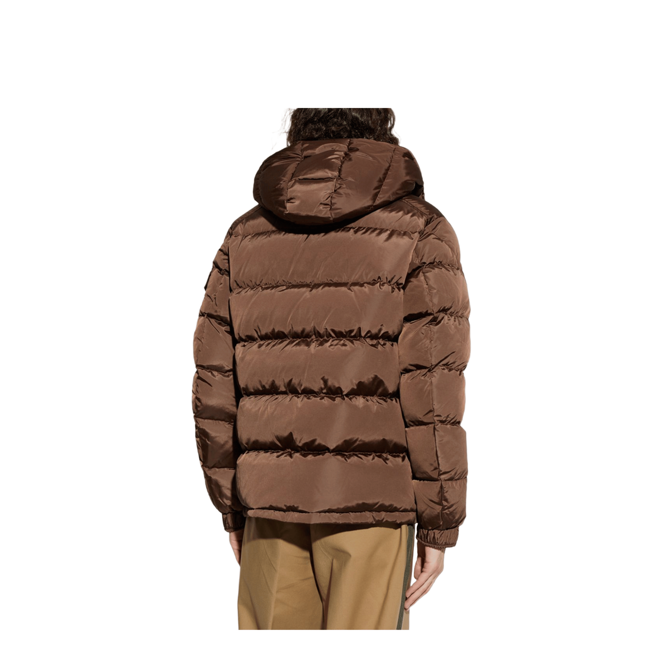 Moncler Coats Brown