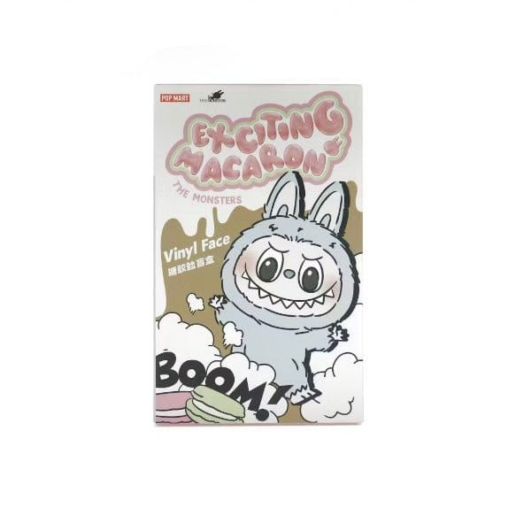 POP MART LABUBU THE MONSTERS TASTY MACARON VINYL PLUSH PENDANT SINGLE BLIND SCATOLA BOX