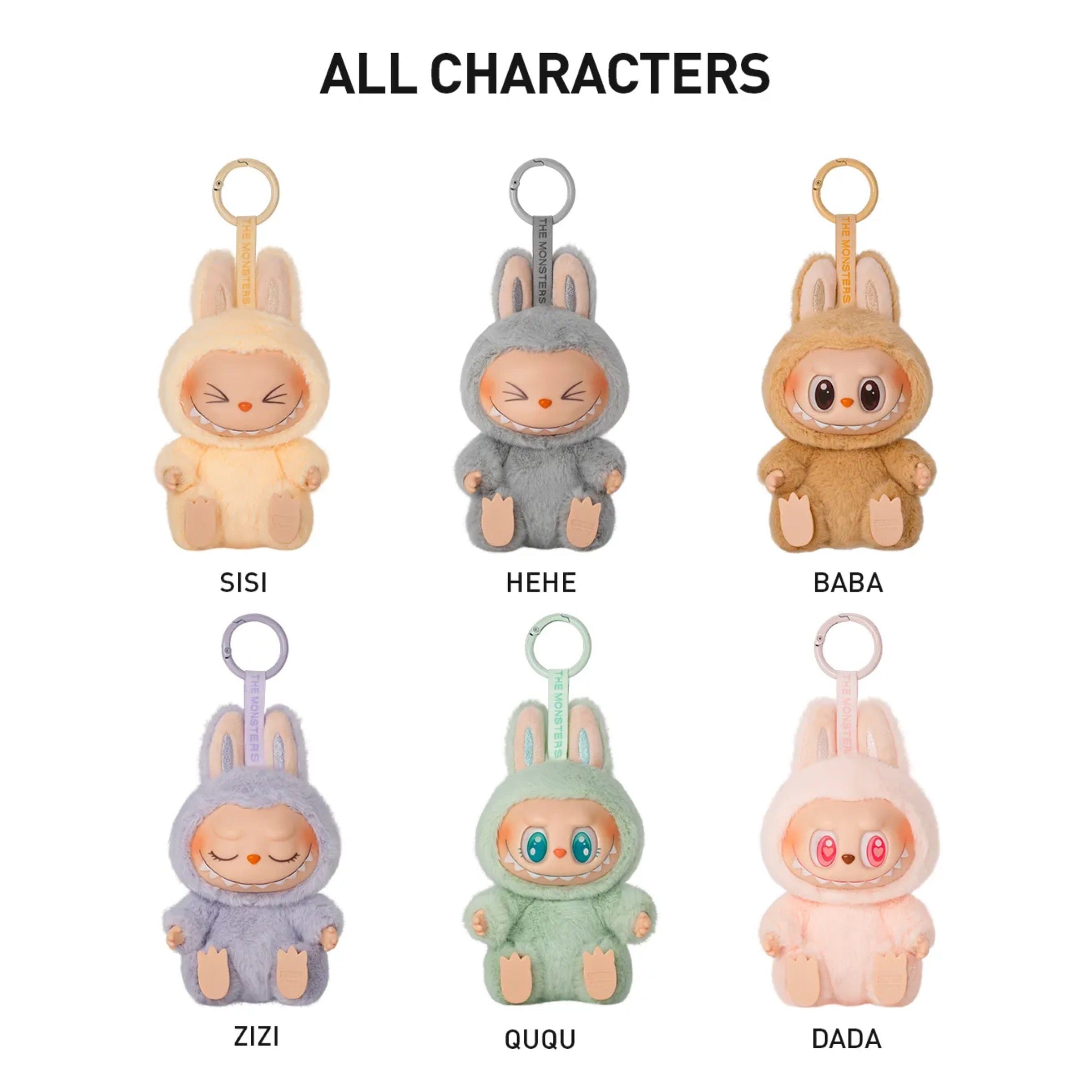 Pop Mart Labubu The Monsters Have a Seat Vinyl Plush Pendant Blind Box