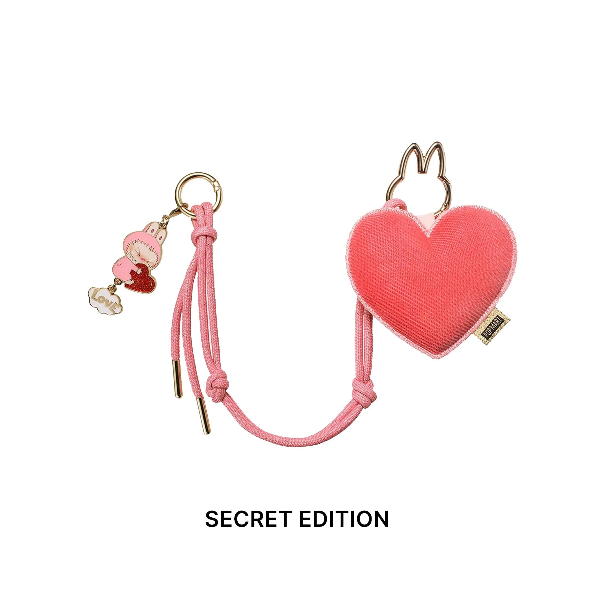 POP MART THE MONSTERS LABUBU Pin for Love Series Letter Pendant (A - M) (Single Blind Box)