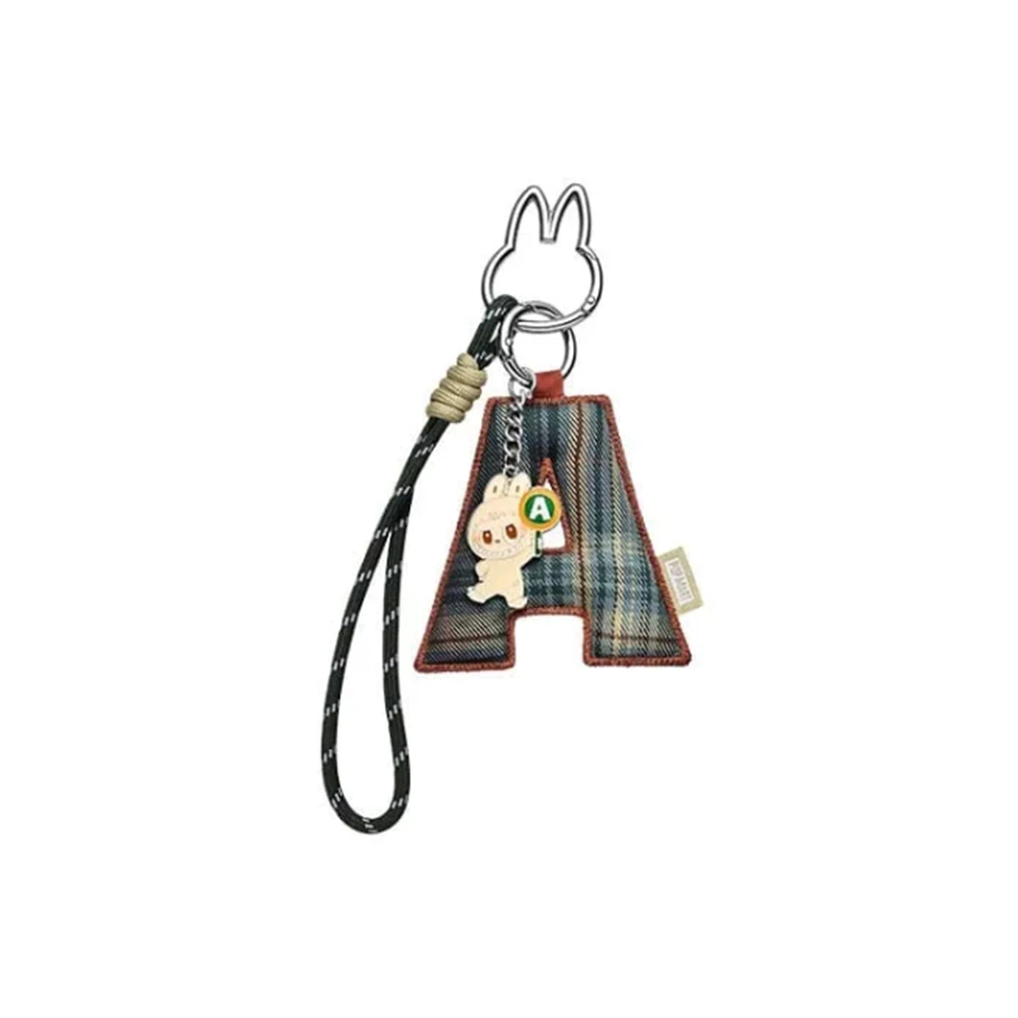 POP MART THE MONSTERS LABUBU Pin for Love Series Letter Pendant (A - M) (Single Blind Box)