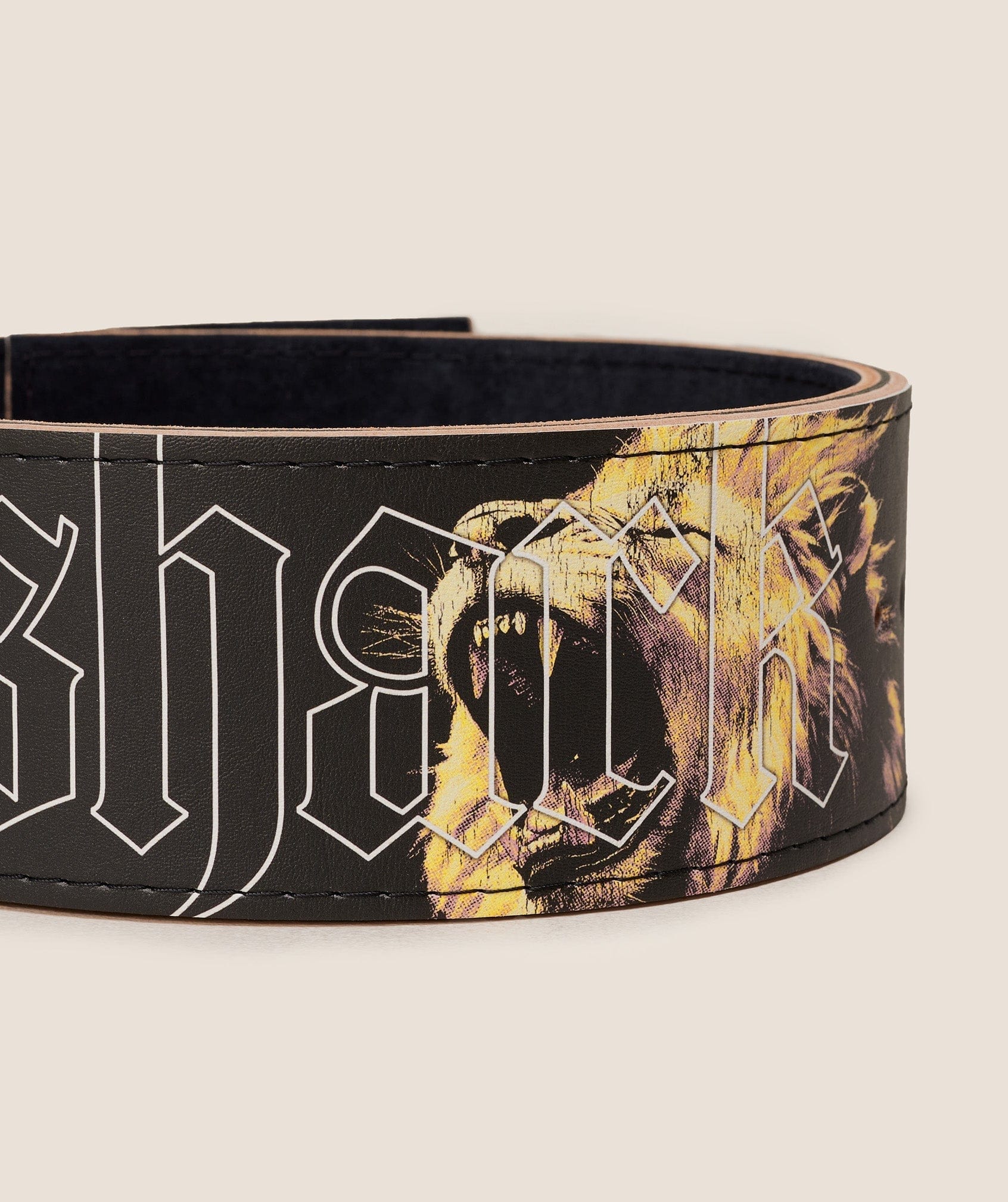 Gymshark Women's Gymshark Graphic Lever Lifting Belt Black