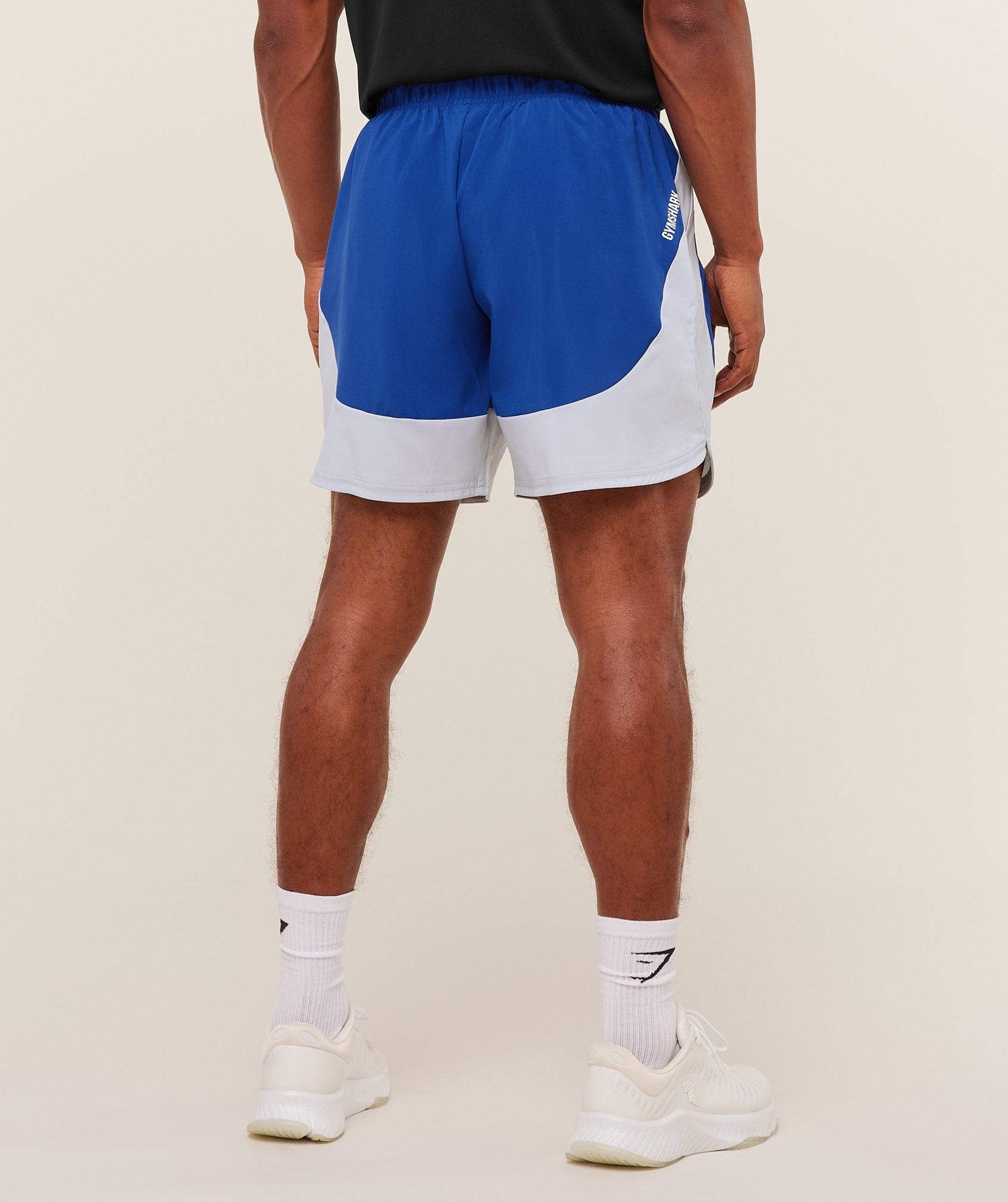 Gymshark Sport 25 Block 7" Shorts Athletic Blue