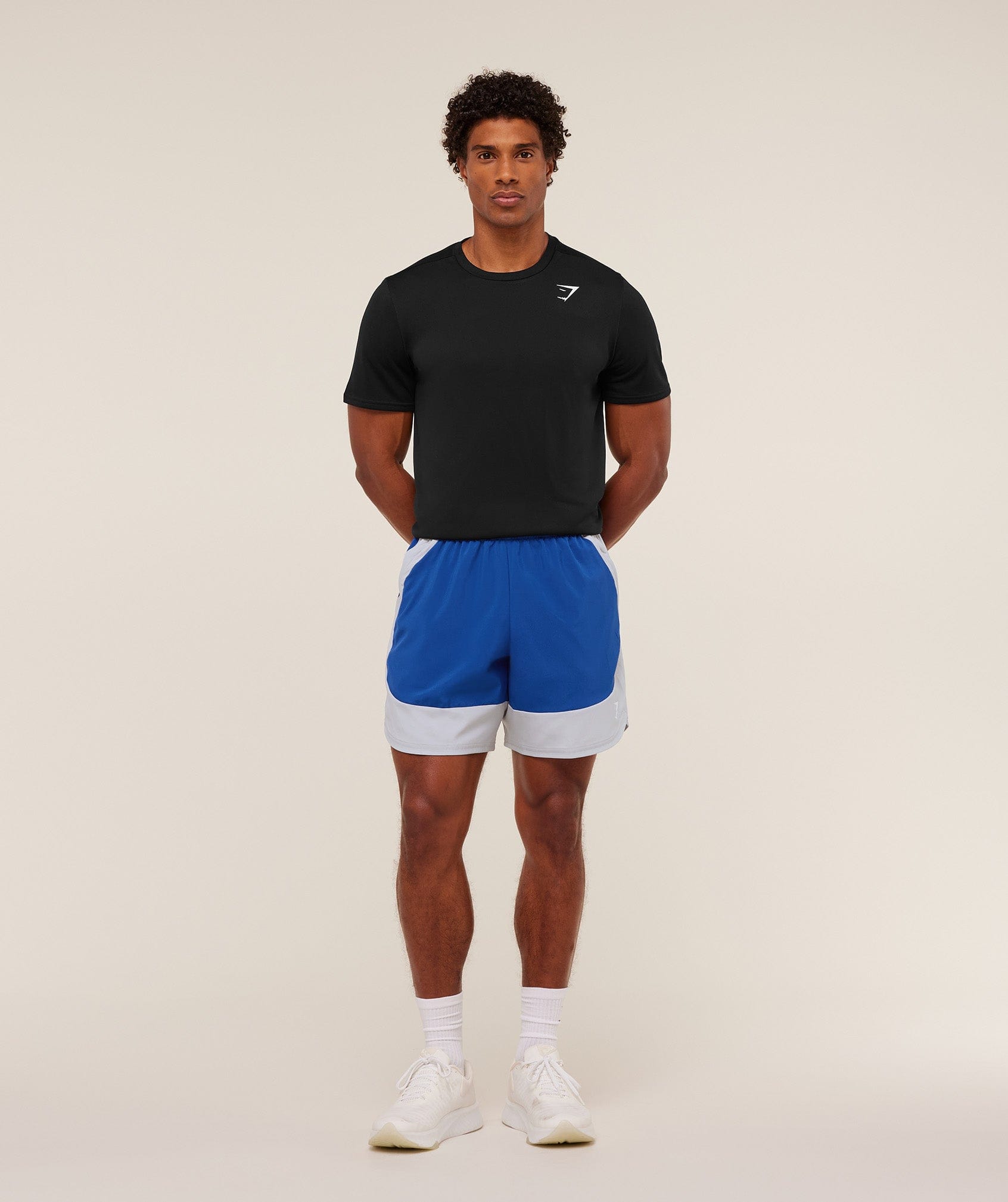 Gymshark Sport 25 Block 7" Shorts Athletic Blue