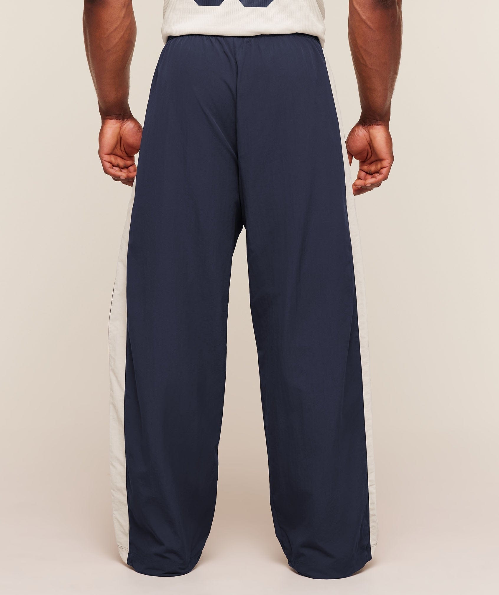 Gymshark Retro Collegiate Track Pants Heavy Blue
