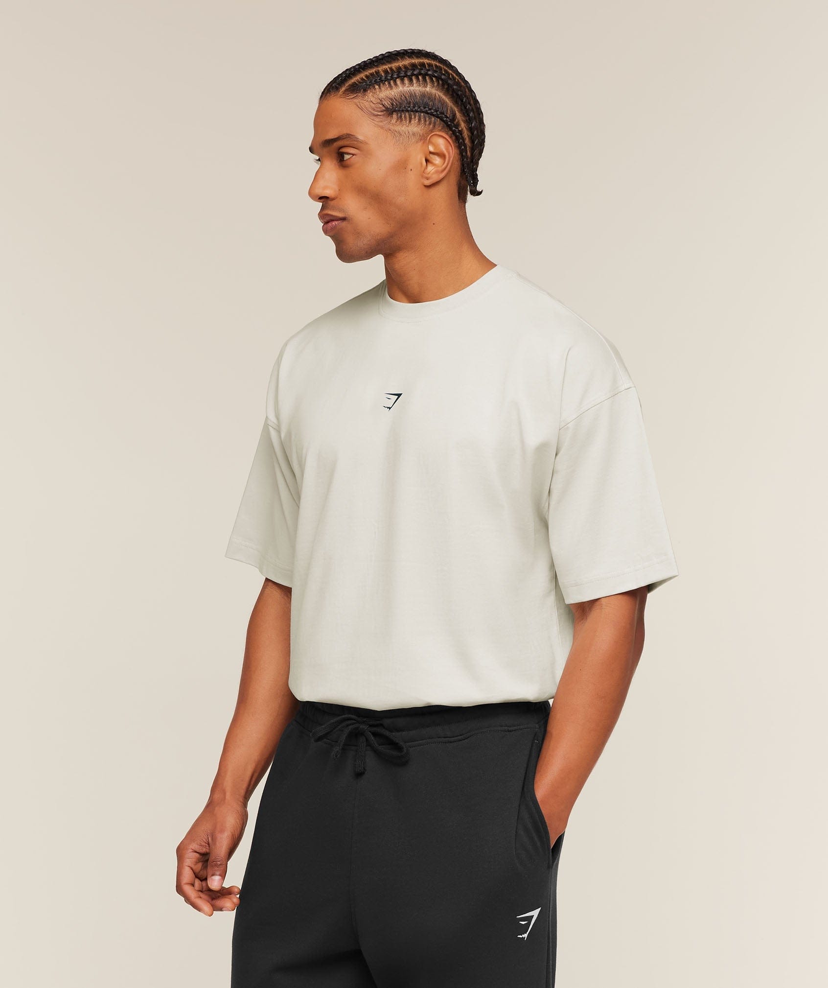 Gymshark Atlas T - Shirt Tinted White