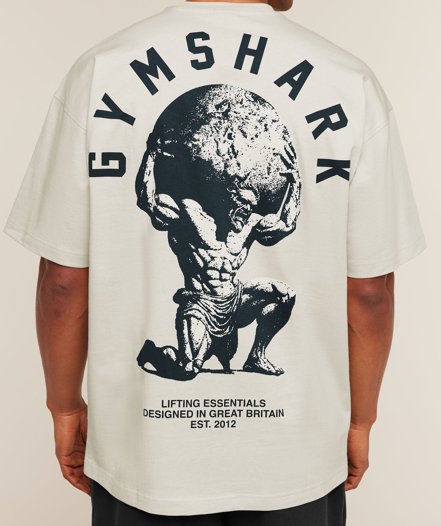 Gymshark Atlas T - Shirt Tinted White