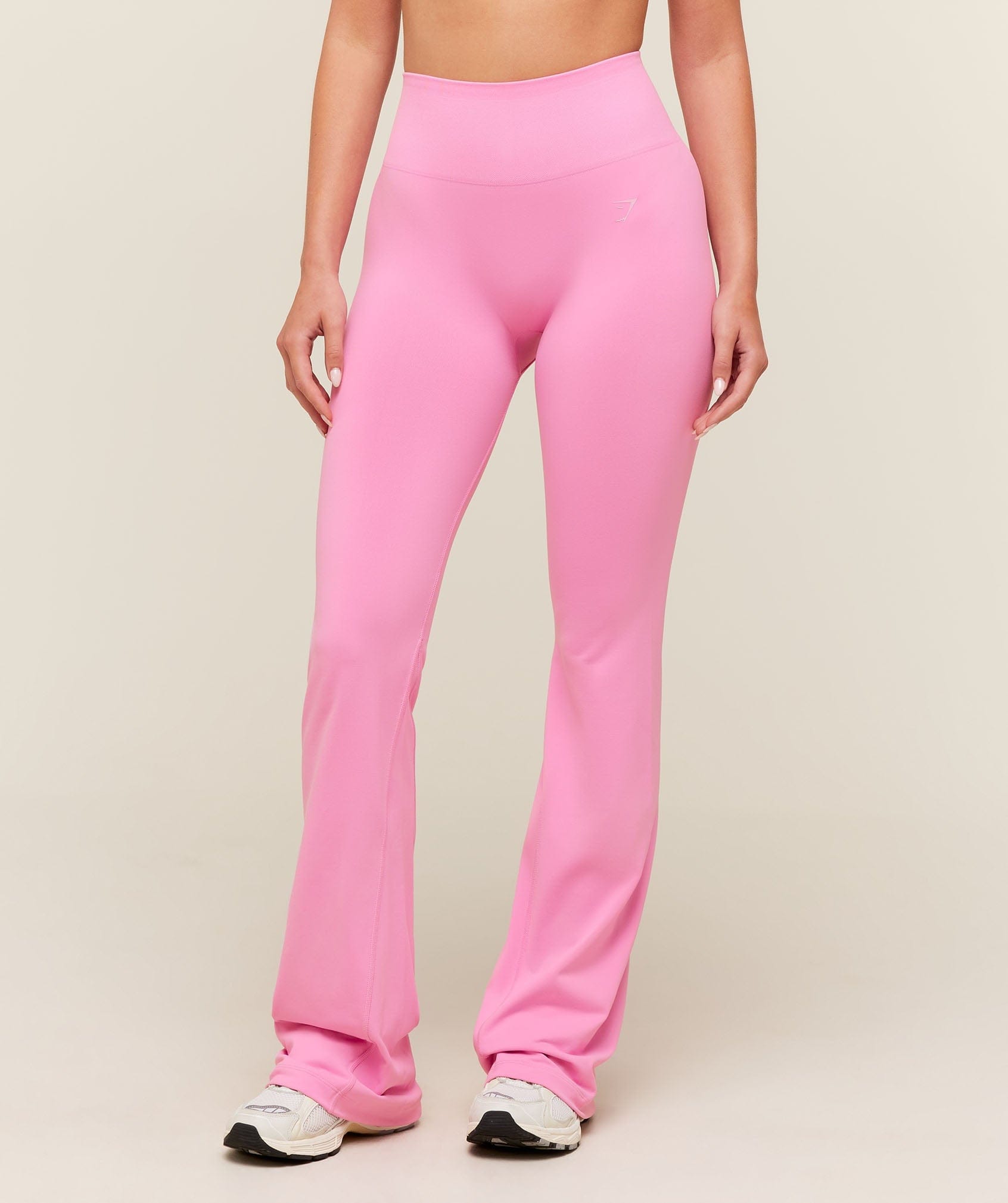 Gymshark Women's Gymshark Soft Sculpt Flared Leggings Focus Pink