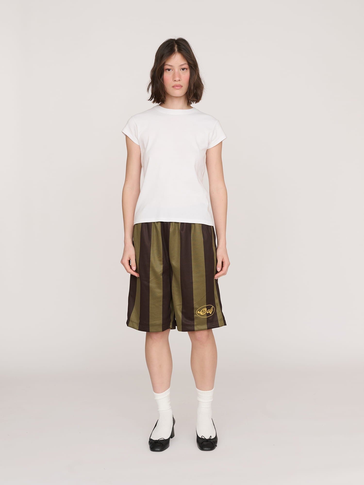 Slam Dunk Stripe Mesh Shorts