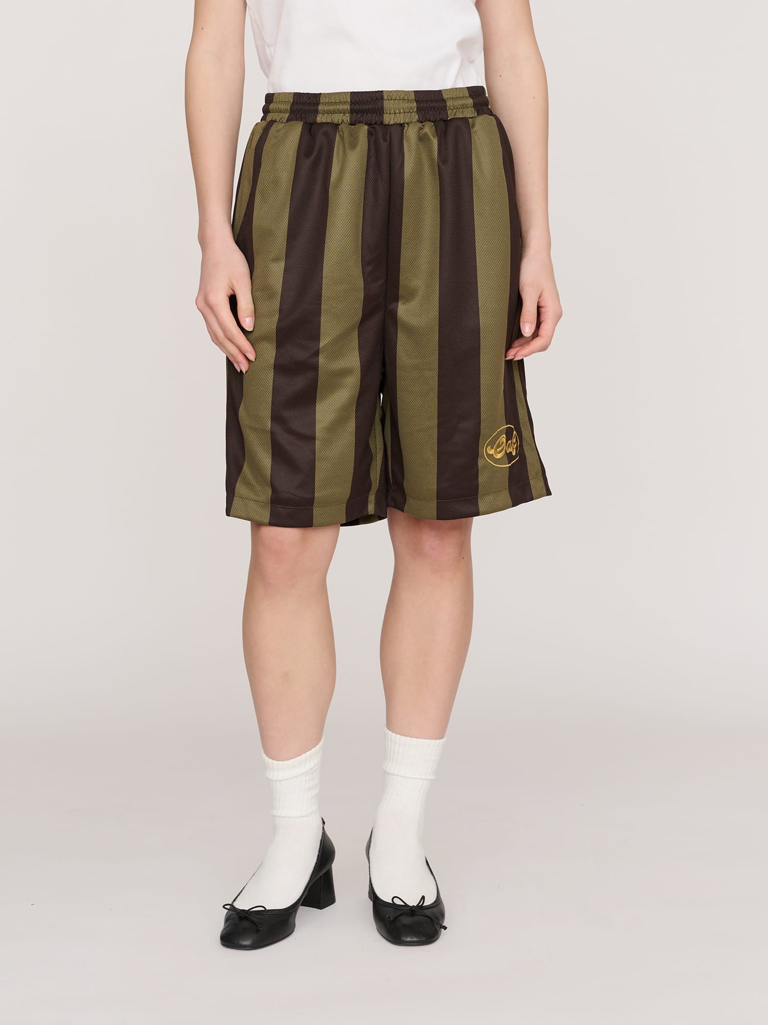 Slam Dunk Stripe Mesh Shorts