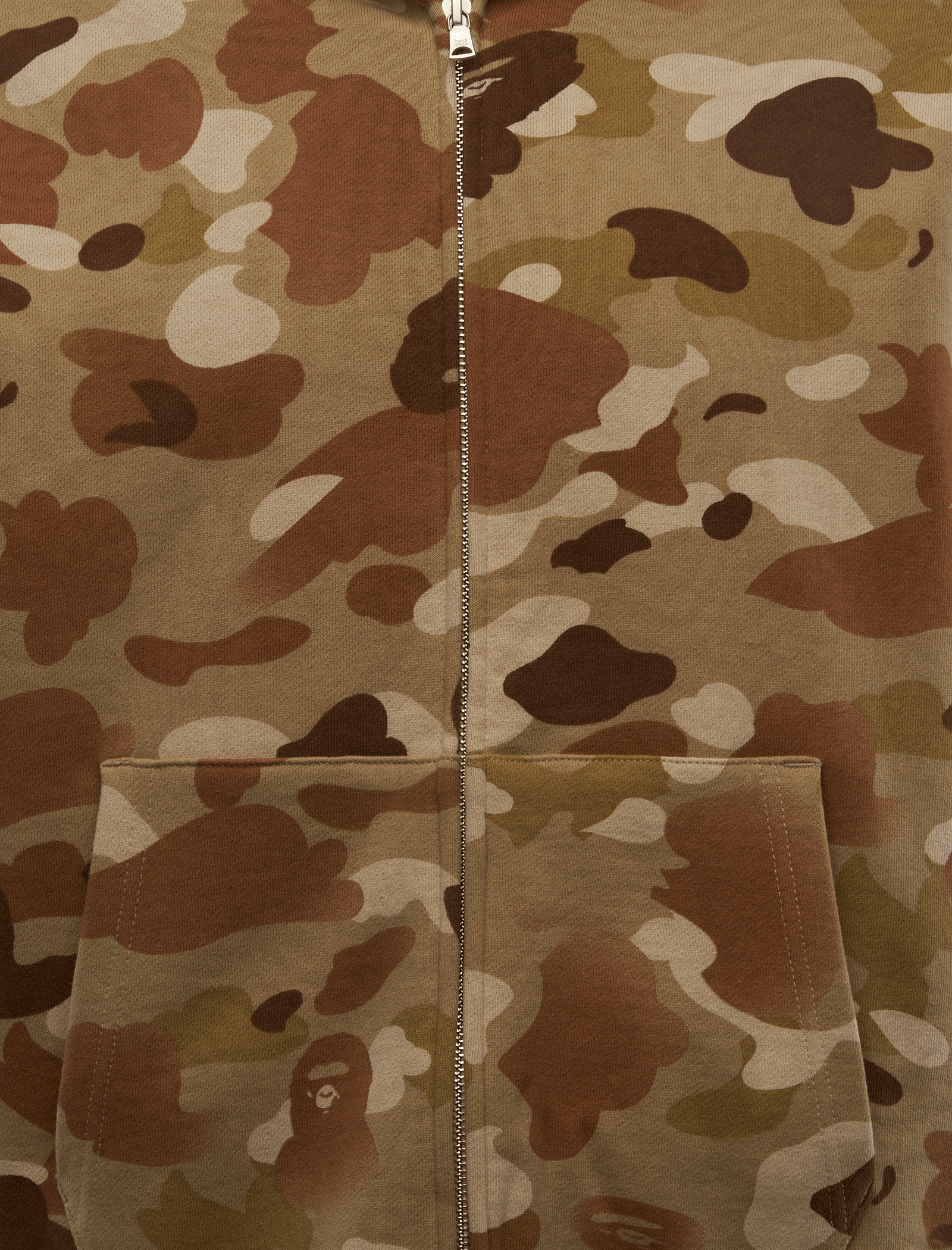 BAPE GRADATION CAMO SHARK FULL ZIP HOODIE
