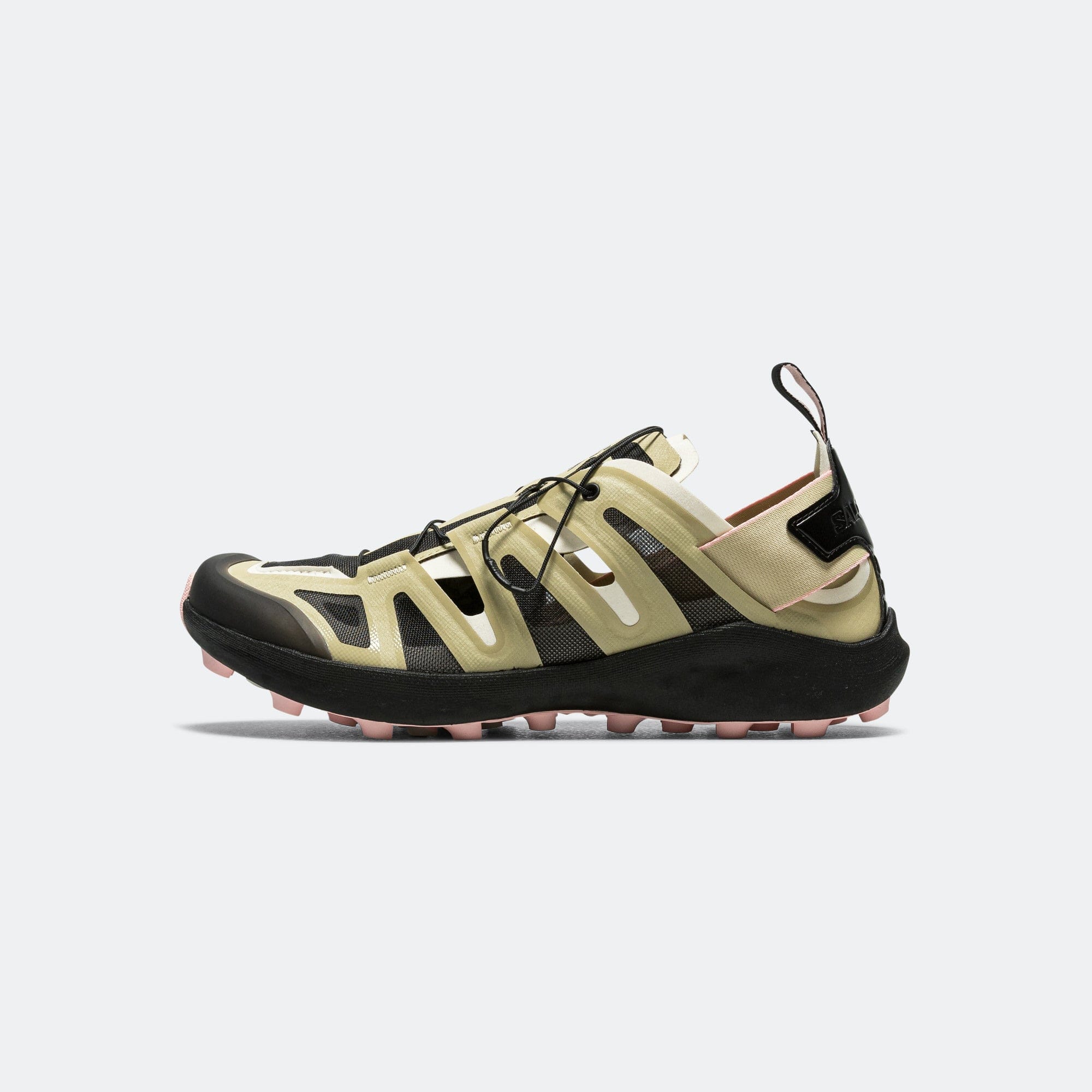 Salomon Udara Advanced - Pale Olive Green/Black - Impatiens Pink