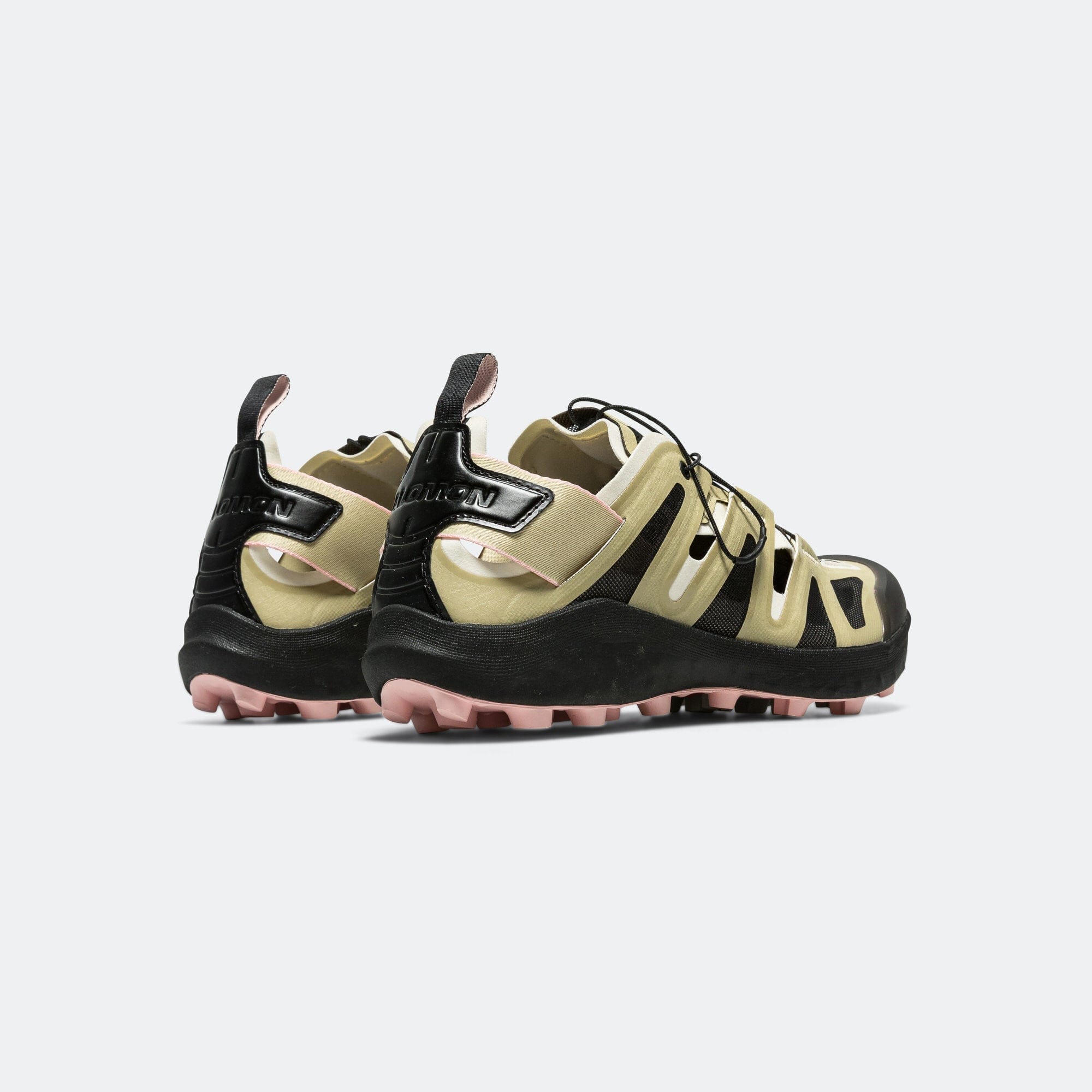 Salomon Udara Advanced - Pale Olive Green/Black - Impatiens Pink