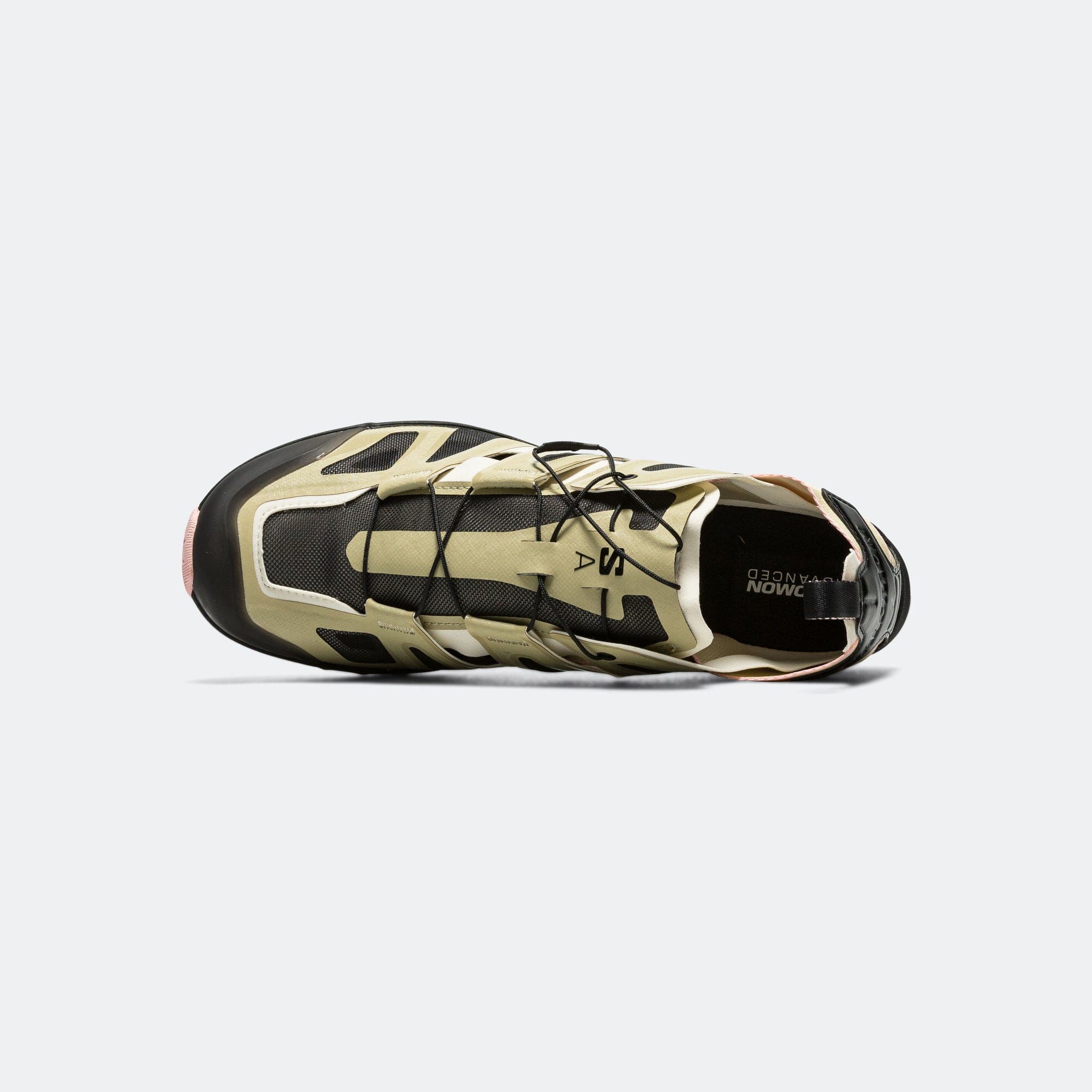 Salomon Udara Advanced - Pale Olive Green/Black - Impatiens Pink