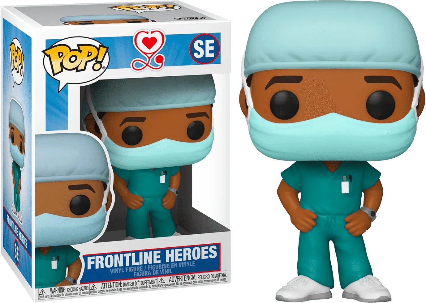 Funko Pop! Heroes - Front Line Worker Male Green Pop! Vinyl