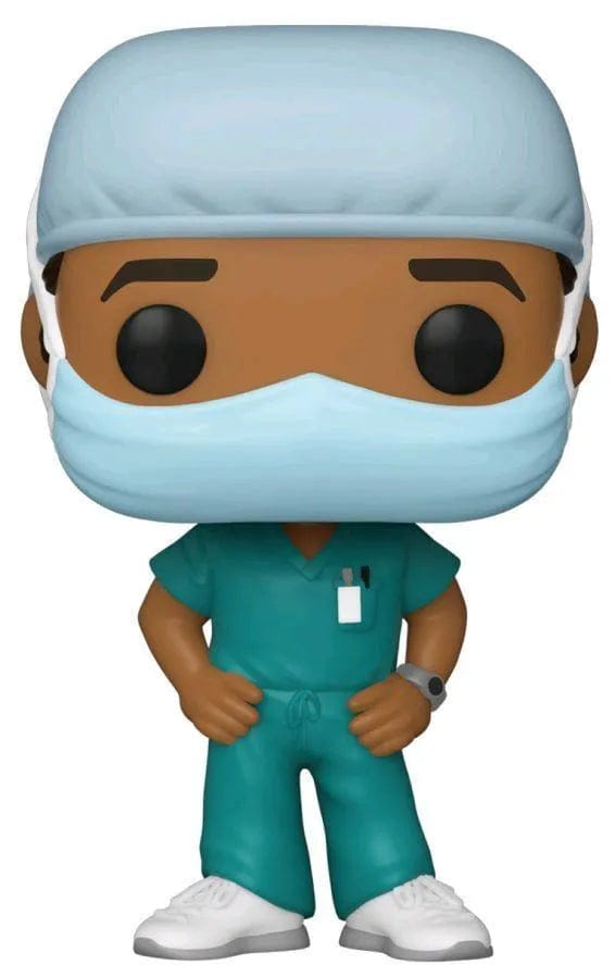 Funko Pop! Heroes - Front Line Worker Male Green Pop! Vinyl