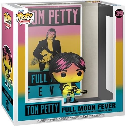 Funko Pop! 39 Tom Petty Full Moon Fever Album Figure with Case