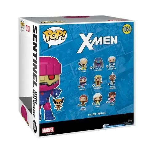 Funko Pop! 1054 - X - Men - Sentinel with Wolverine 10 - Inch Vinyl Figure - PREVIEWS Exclusive