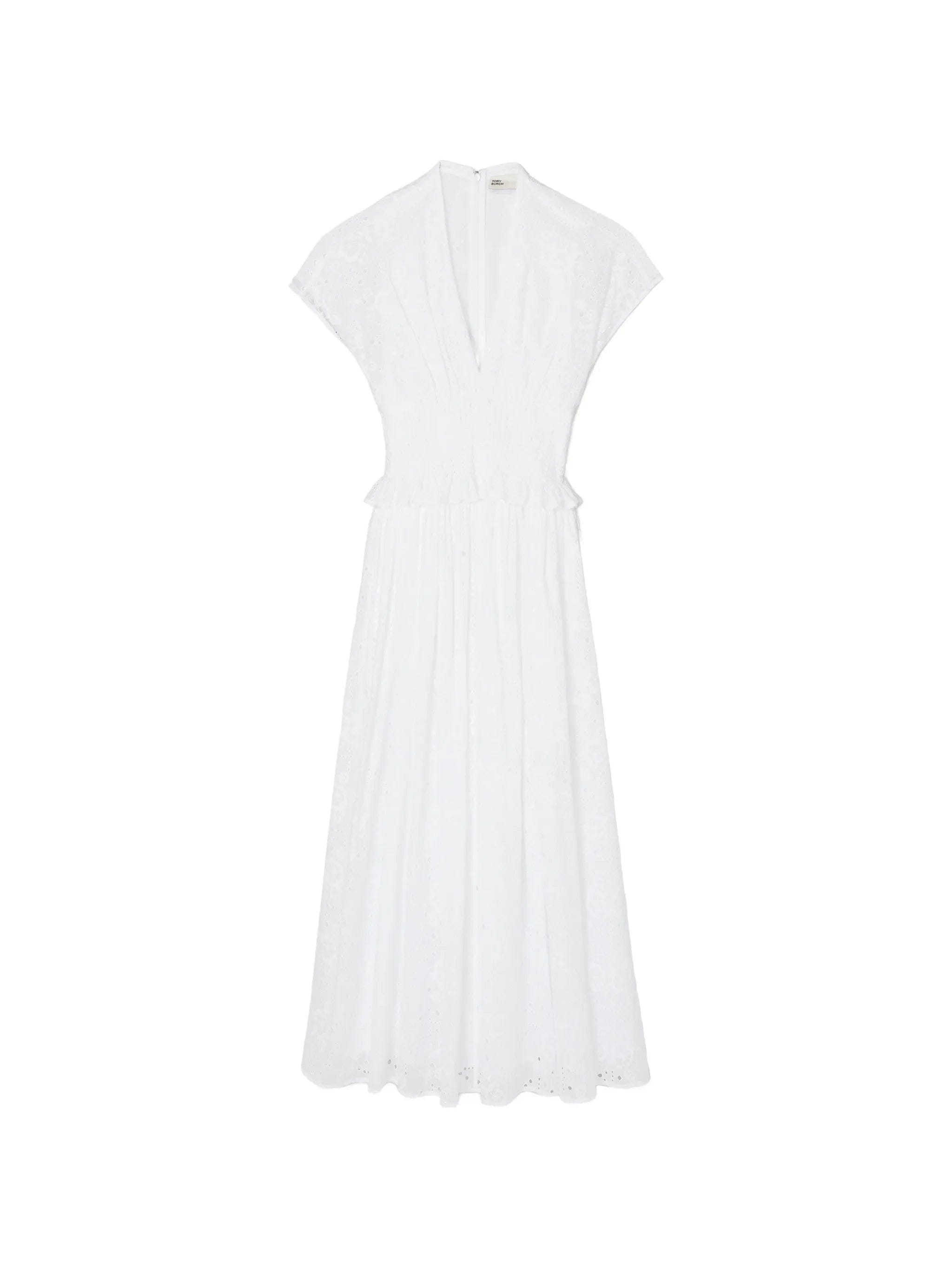 Tory Burch eyelet cotton maxi dress
