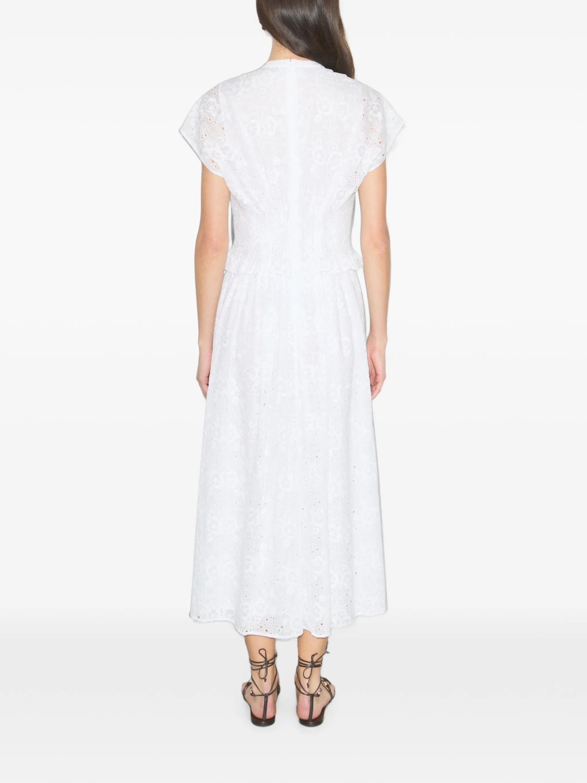 Tory Burch eyelet cotton maxi dress