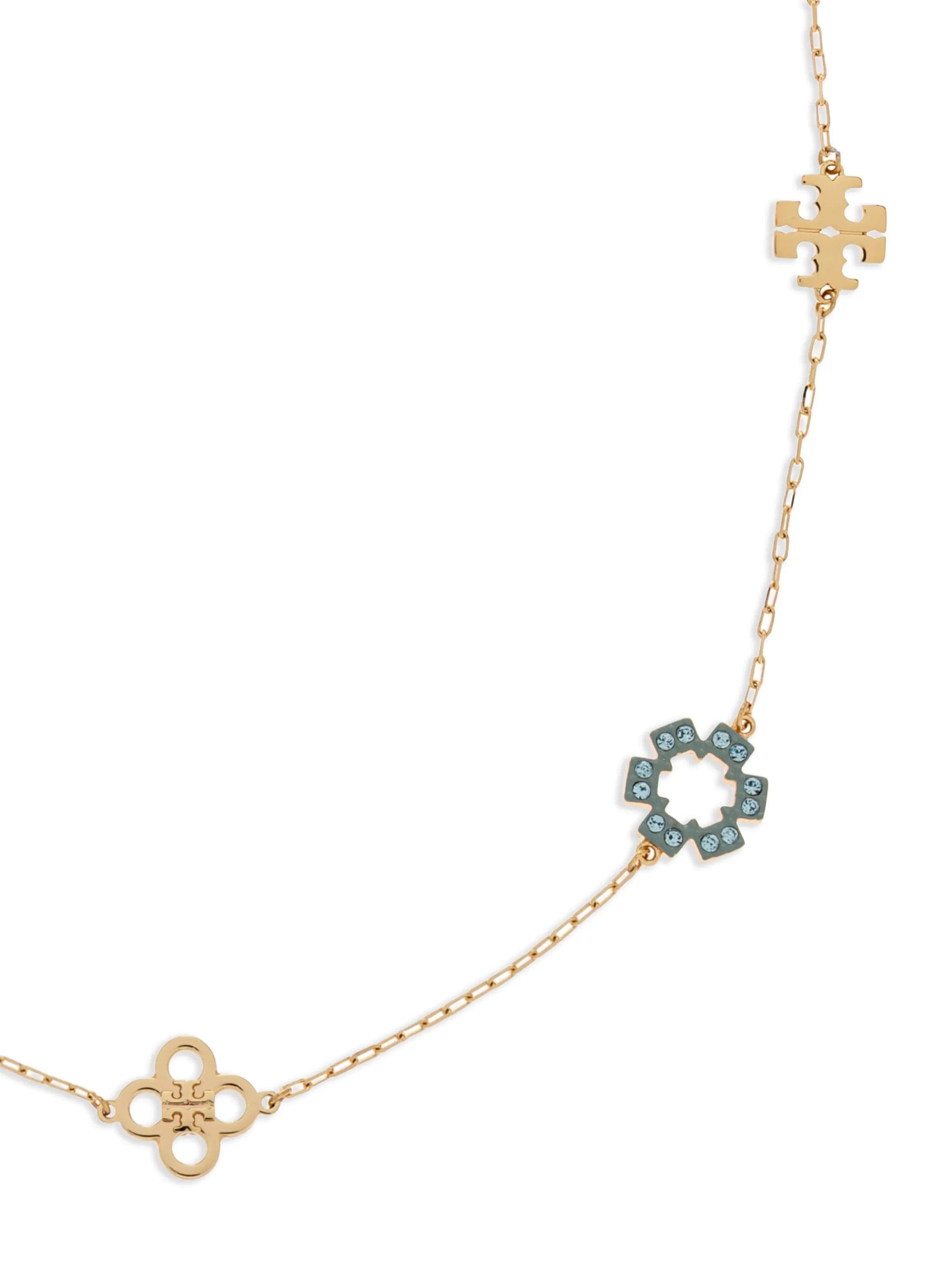 Tory Burch Forget Me Not Pavé necklace