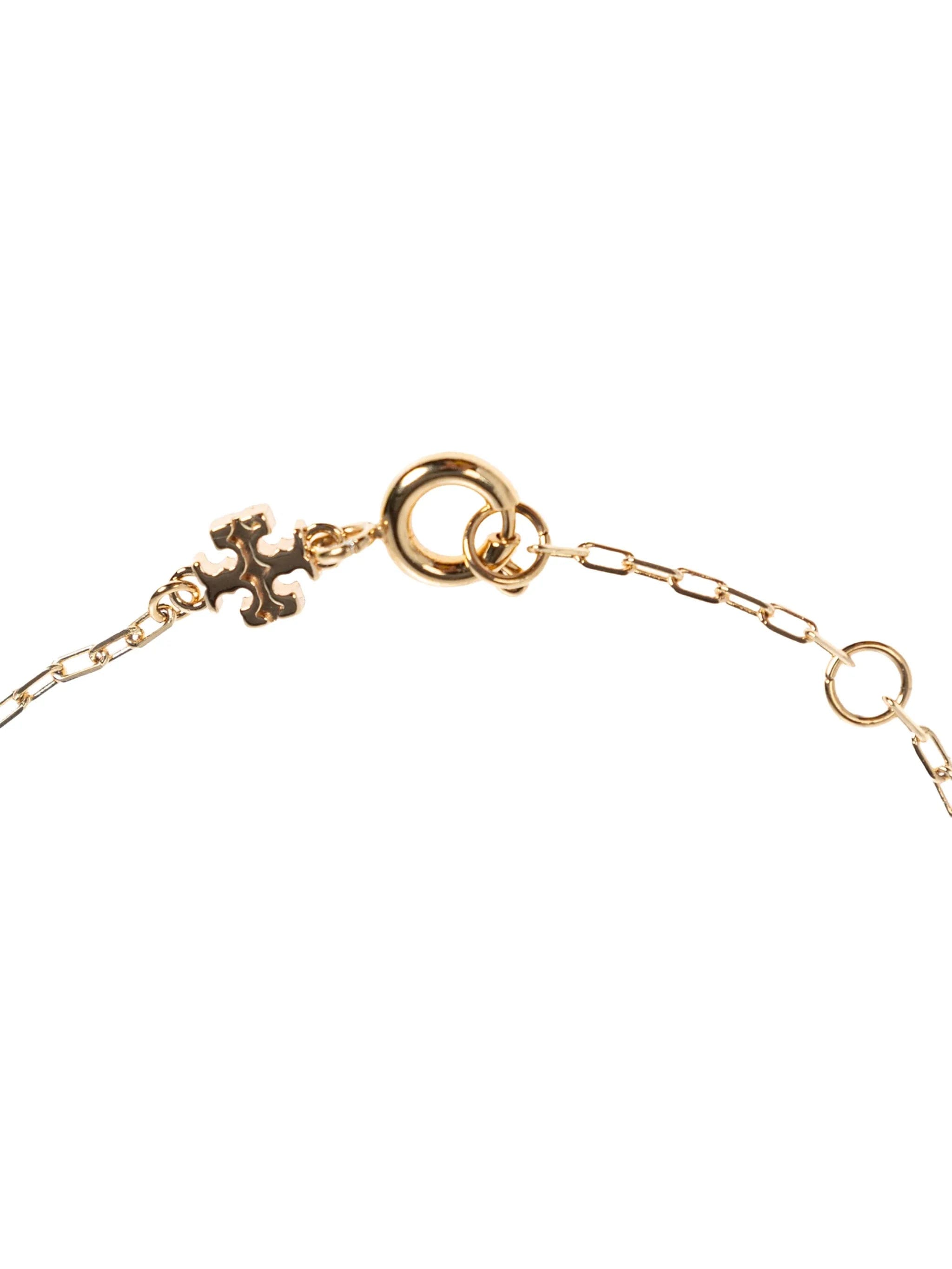 Tory Burch Double - T charm bracelet