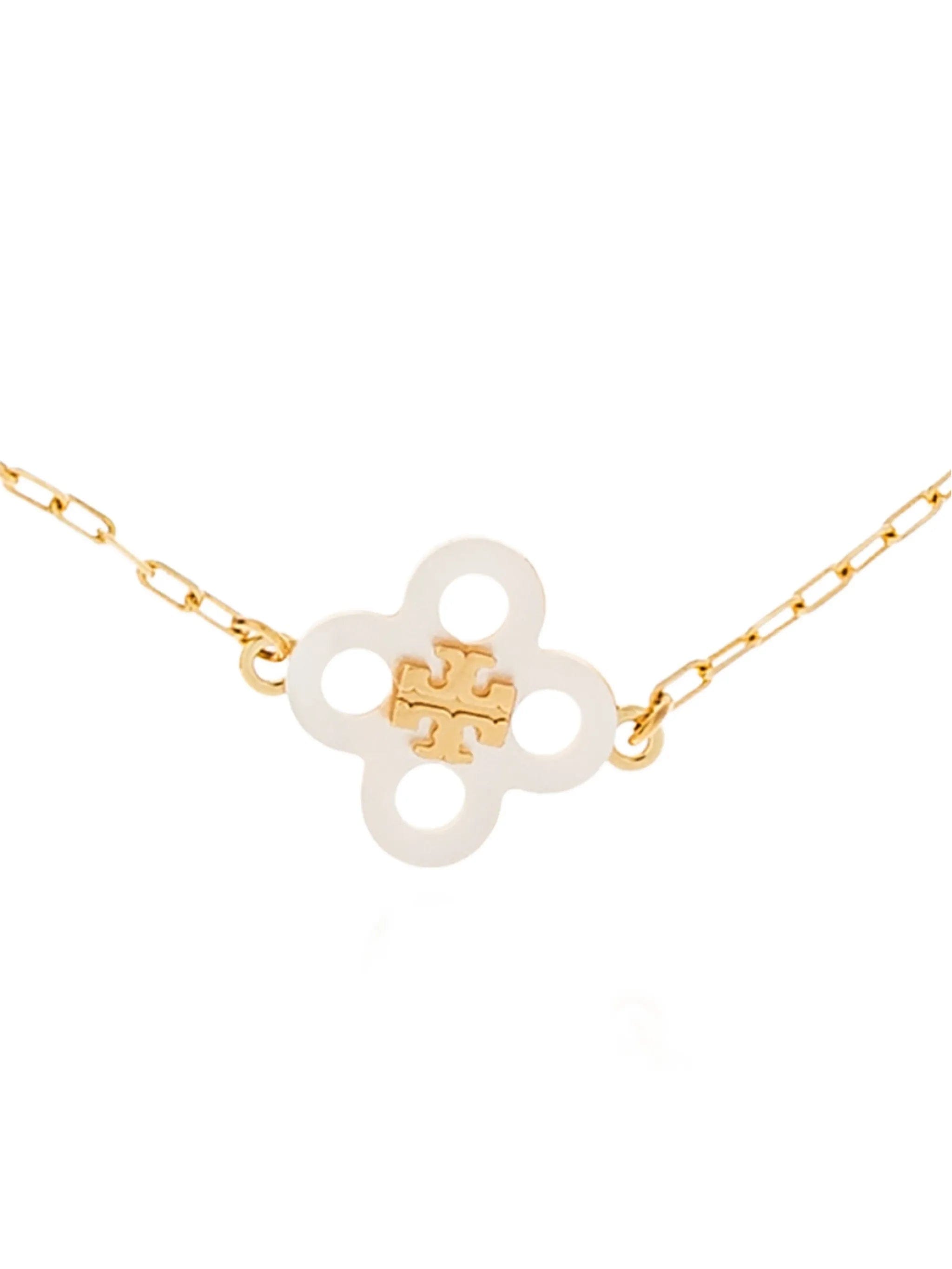 Tory Burch Double - T charm bracelet