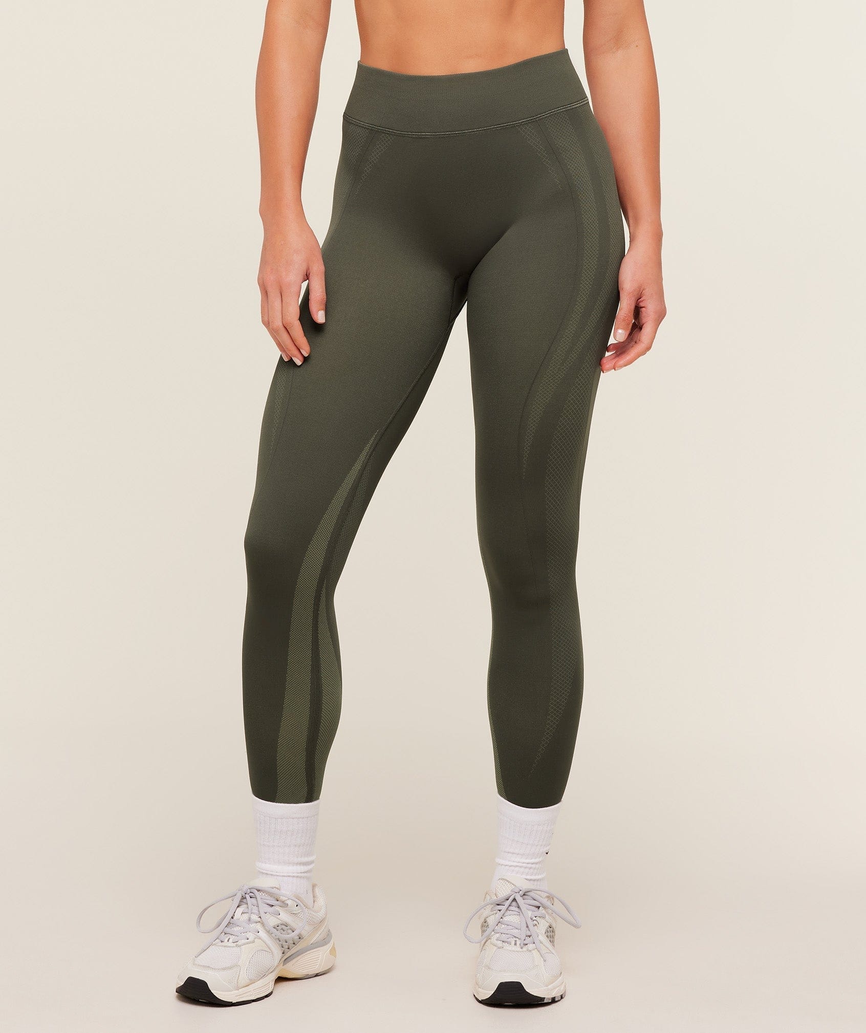 Gymshark Women's Gymshark Weekend Seamless Leggings Strength Green