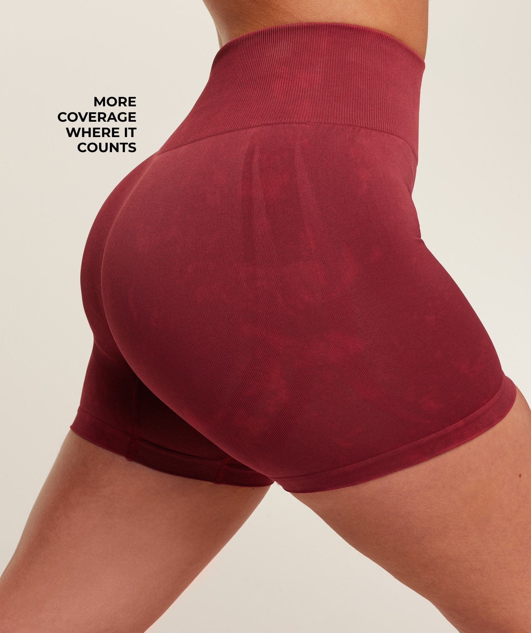 Gymshark Women's Gymshark Washed Shorts Red Wash