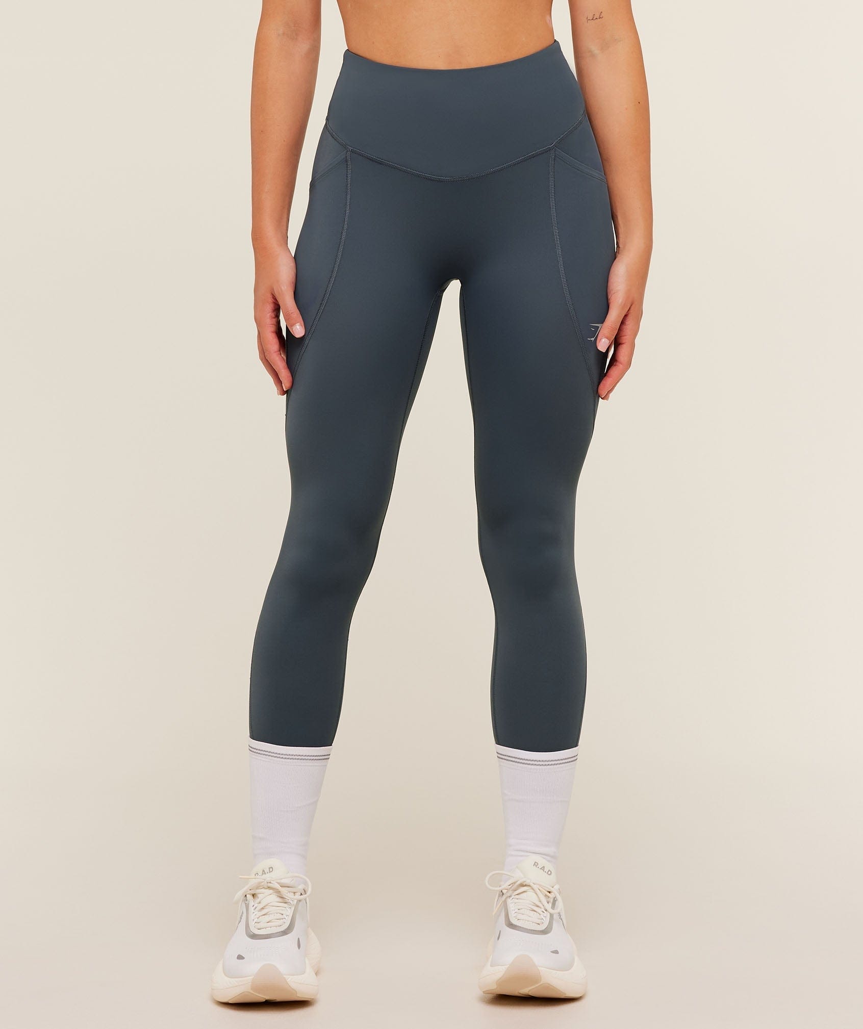 Gymshark Women's Gymshark Running Pocket Leggings Titanium Blue
