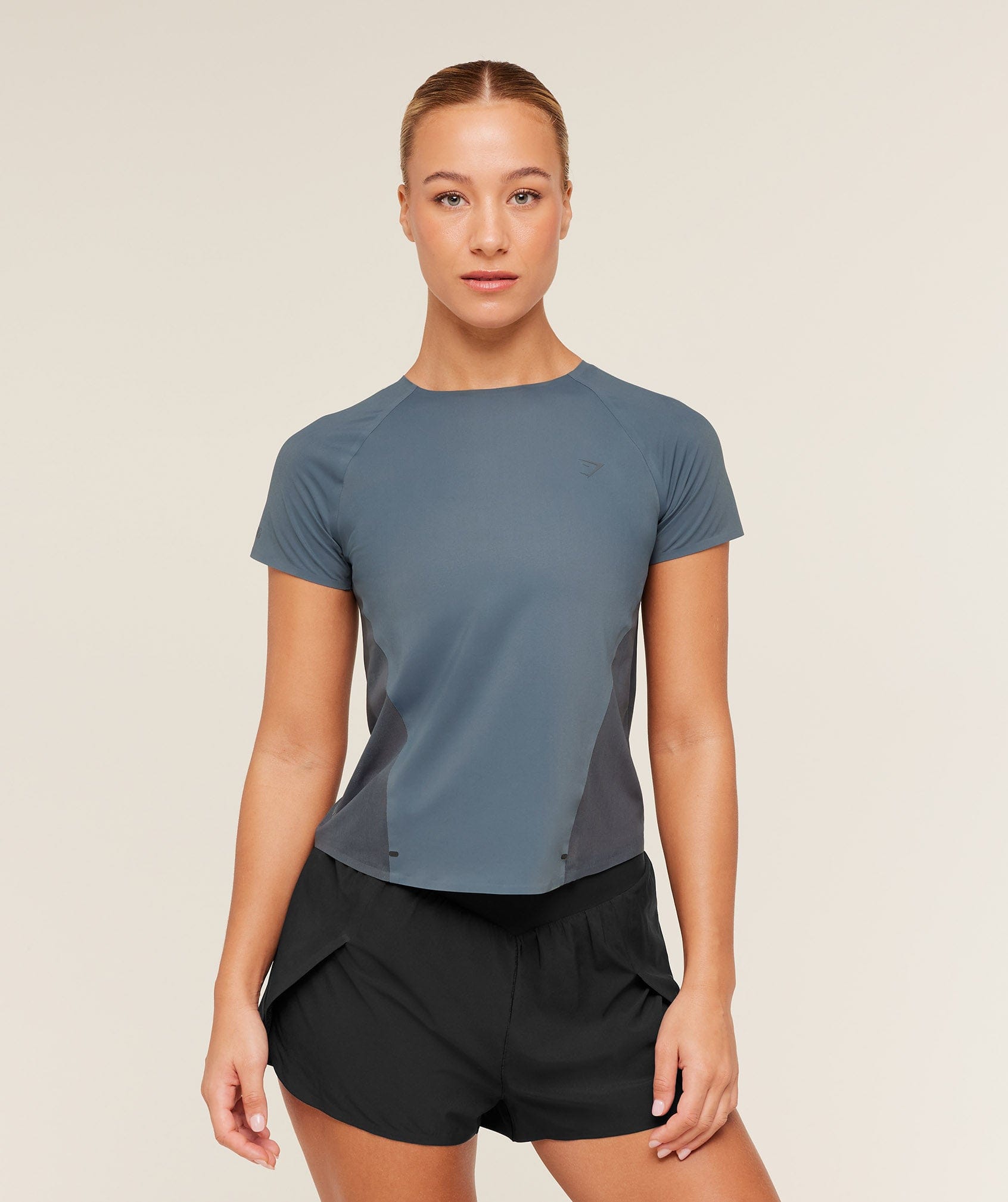 Gymshark Women's Gymshark Running Elite T - Shirt Titanium Blue