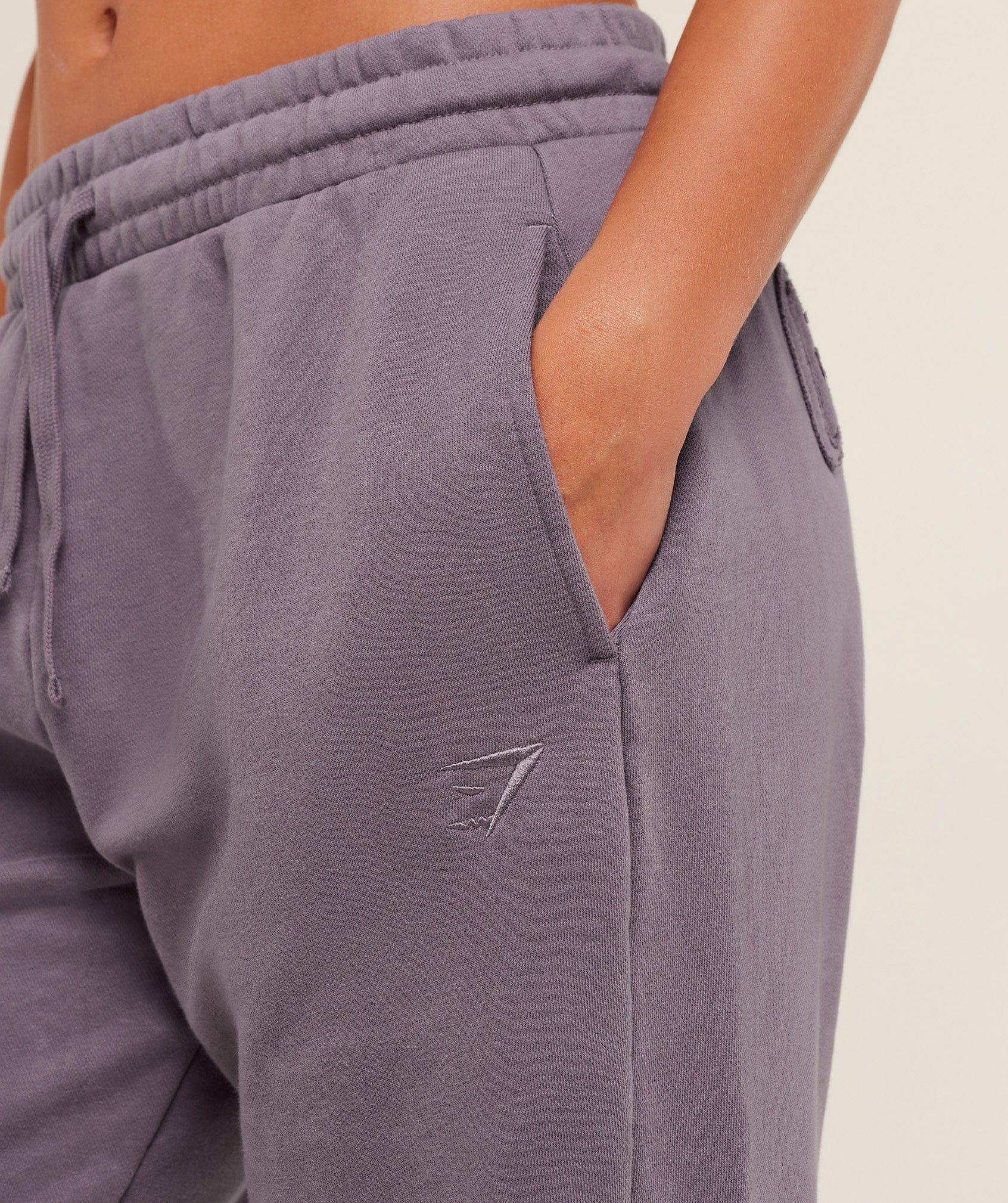 Gymshark Women's Gymshark Power Washed Cuff Joggers Dusk Purple