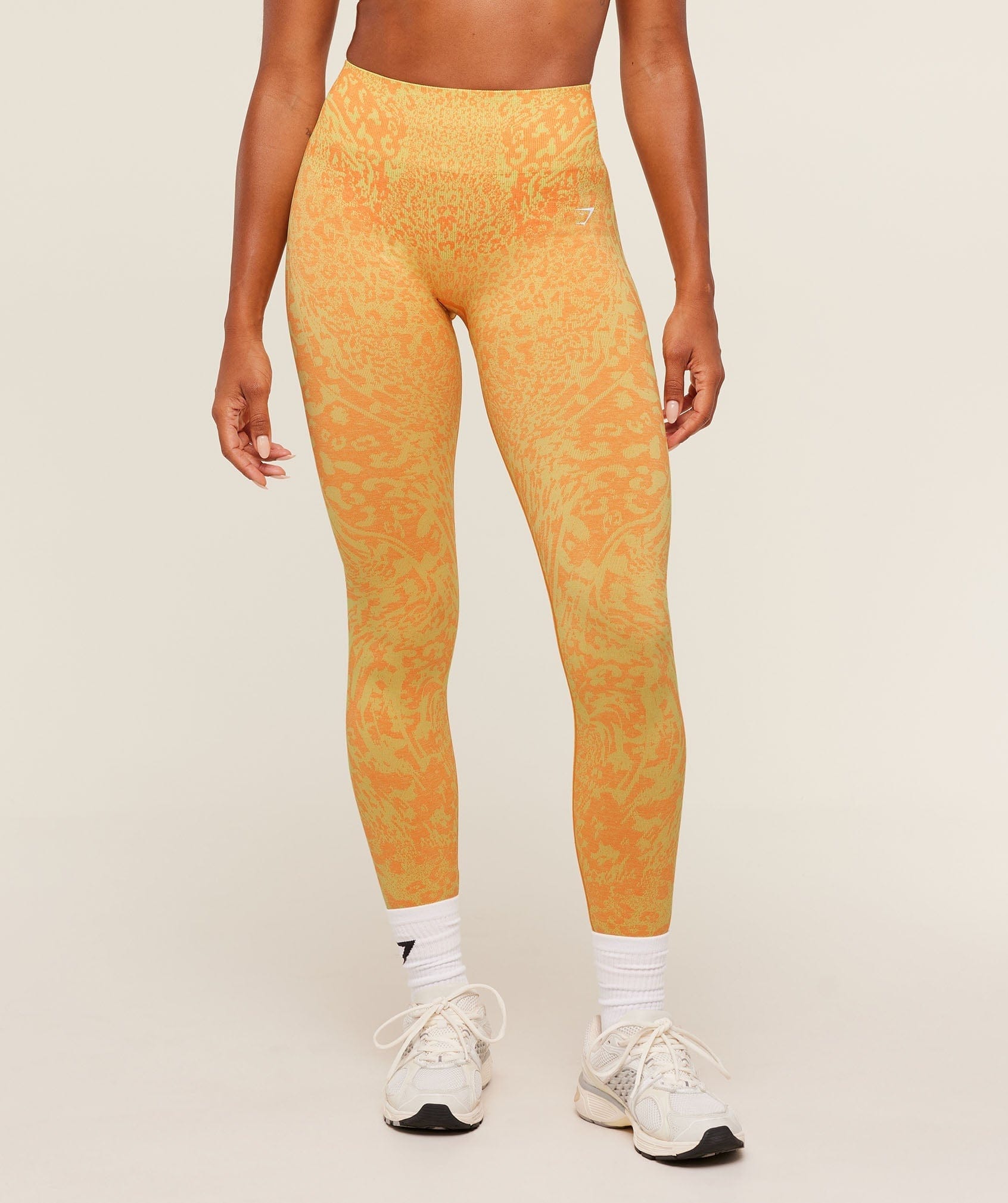 Gymshark Women's Gymshark Adapt Animal x Whitney Leggings Sorbet Yellow