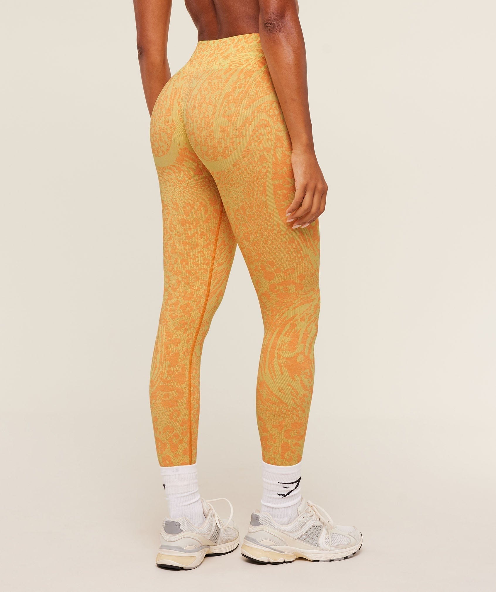 Gymshark Women's Gymshark Adapt Animal x Whitney Leggings Sorbet Yellow
