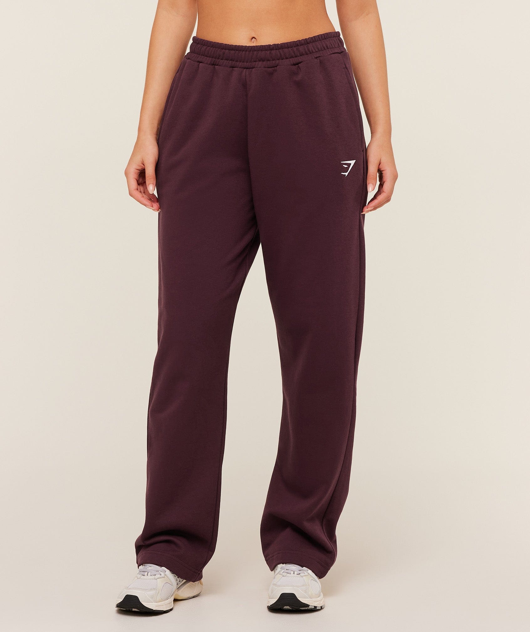 Gymshark Women's Gymshark Training Fleece Straight Leg Jogger GS Cherry Purple