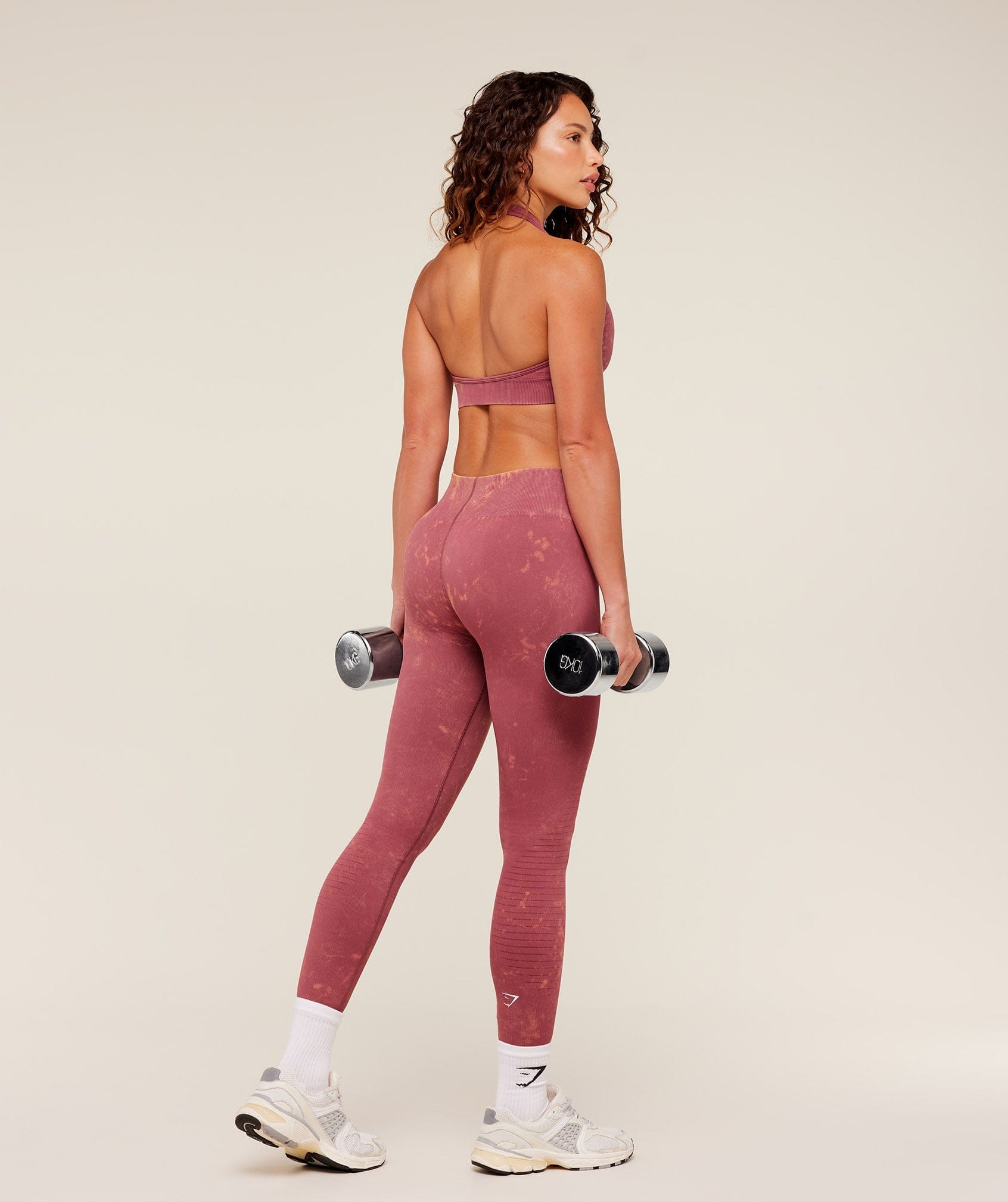 Gymshark Women's Gymshark Steel Seamless Leggings GS Reset Pink