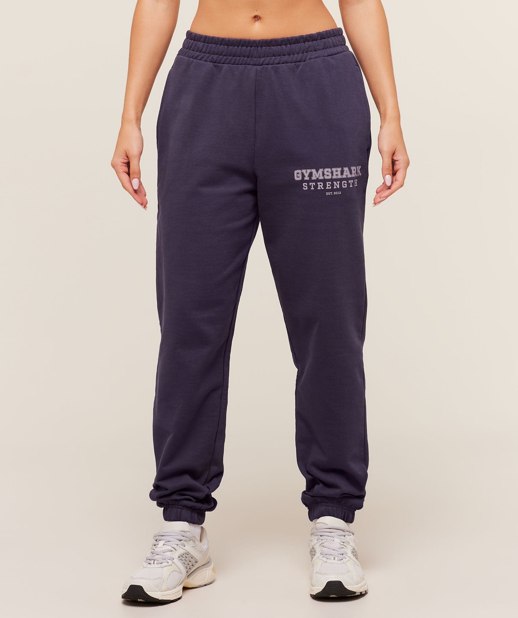 Gymshark Women's Gymshark Strength Graphic Joggers Midnight Purple
