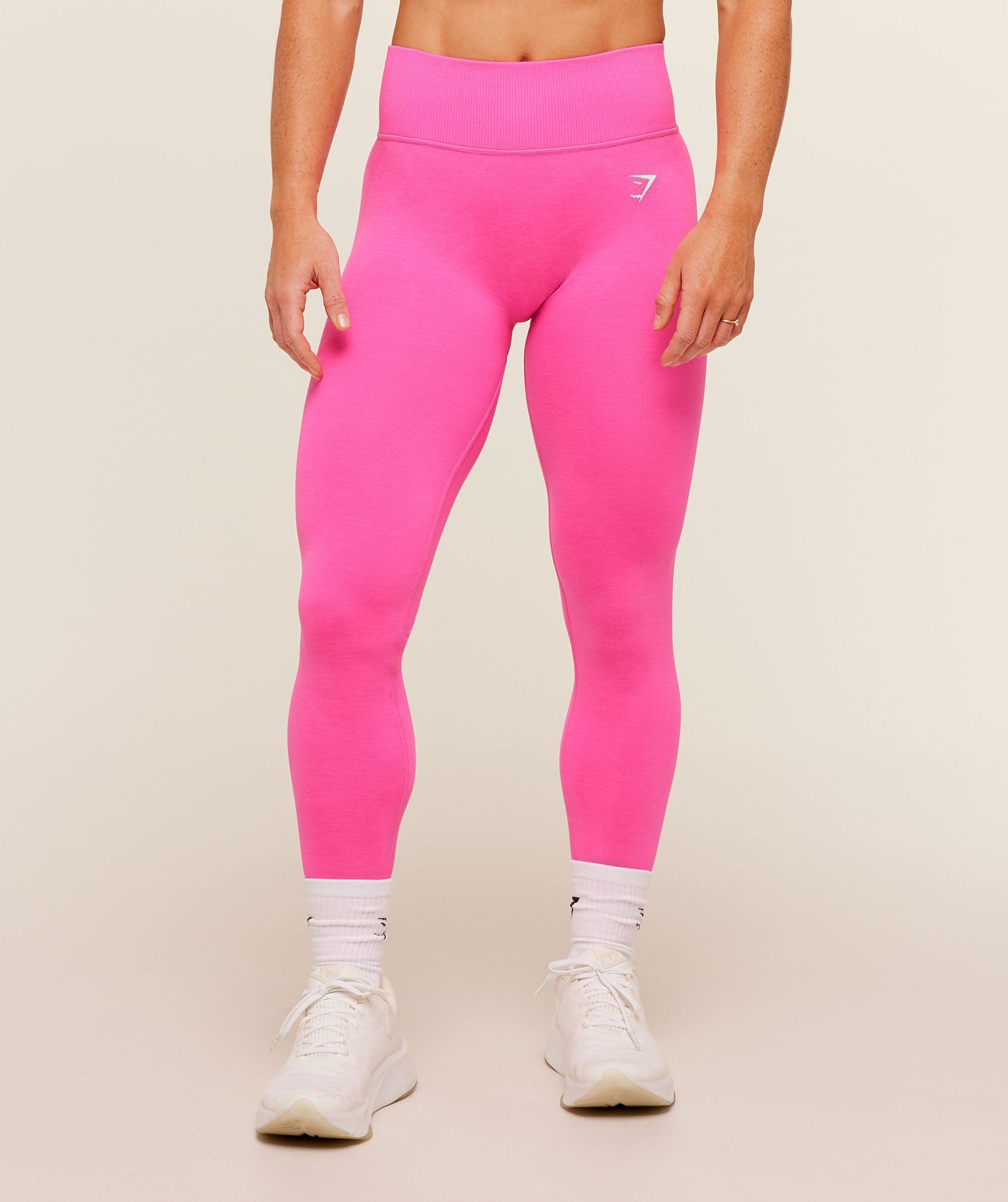 Gymshark Women's Gymshark Interval Seamless Leggings Electric Pink