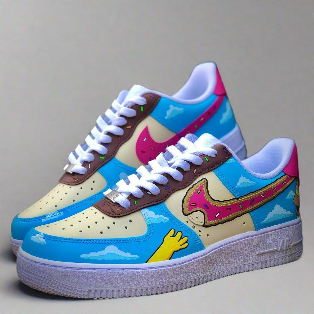 Mdcustoms Simpsons Cloud AF1