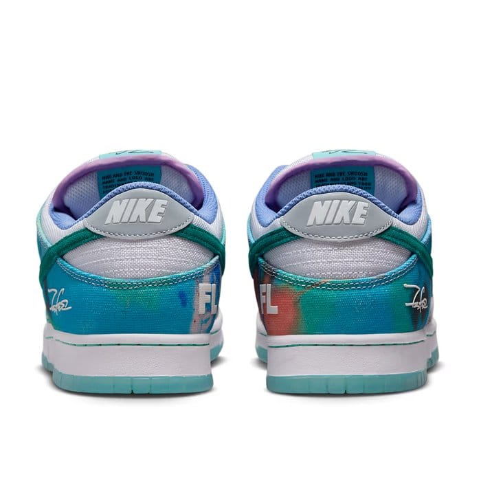 Futura Laboratories x Dunk Low SB Bleached Aqua