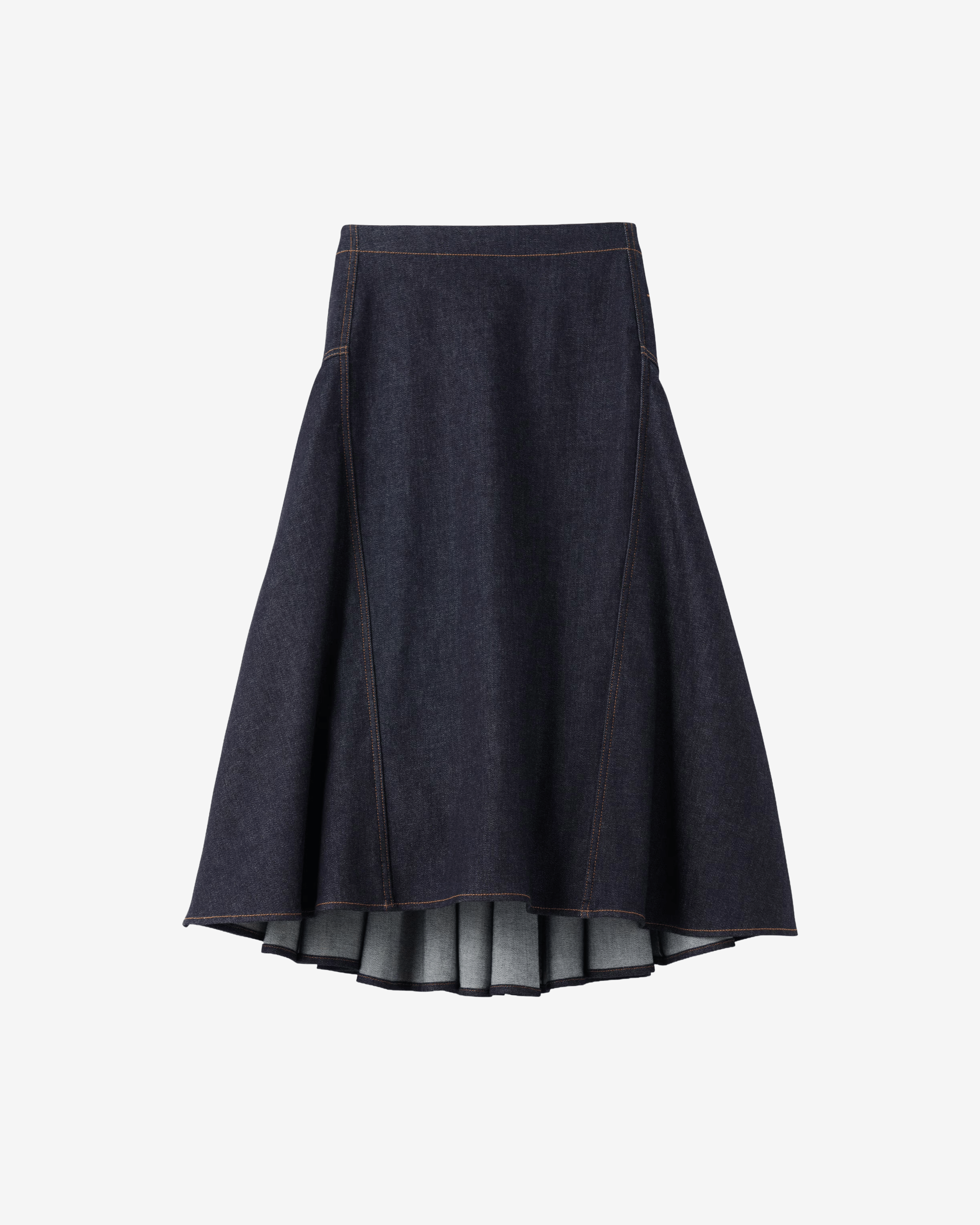 JACQUEMUS - Women's La Jupe De - Nimes Lavoir - (Navy)