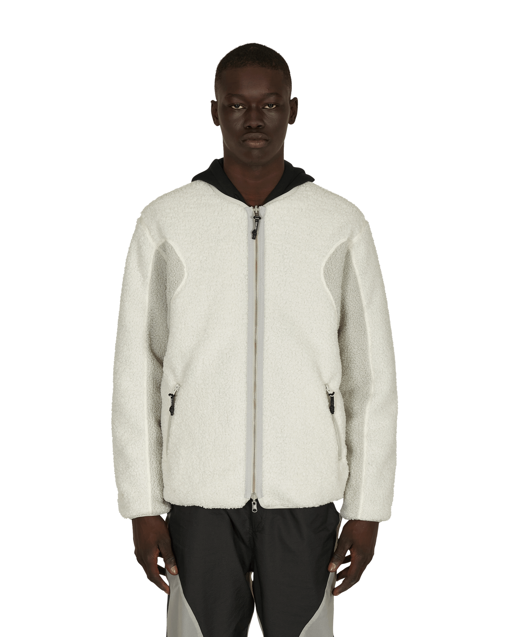 Converse Slam Jam Sherpa Reversible Jacket Grey