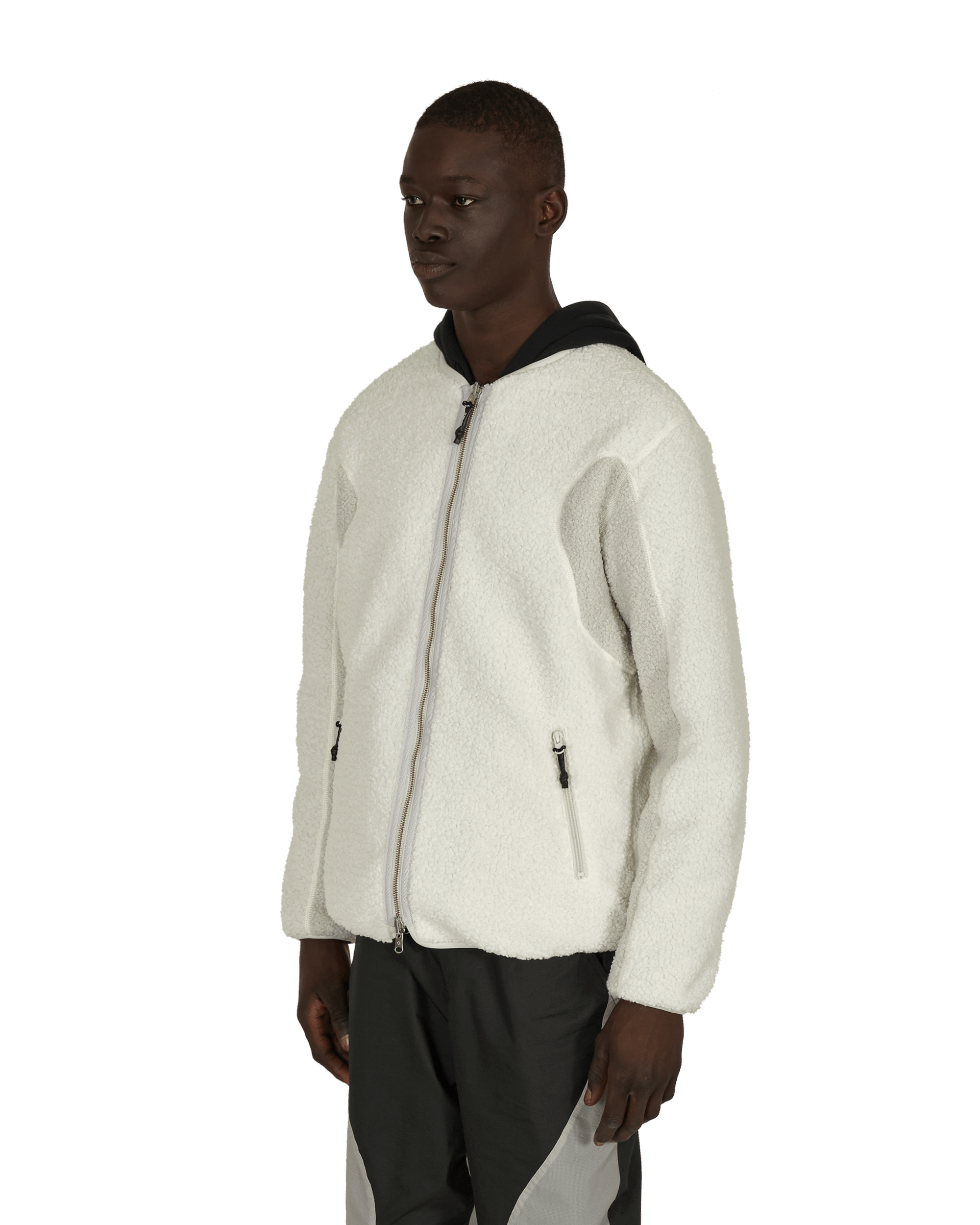 Converse Slam Jam Sherpa Reversible Jacket Grey